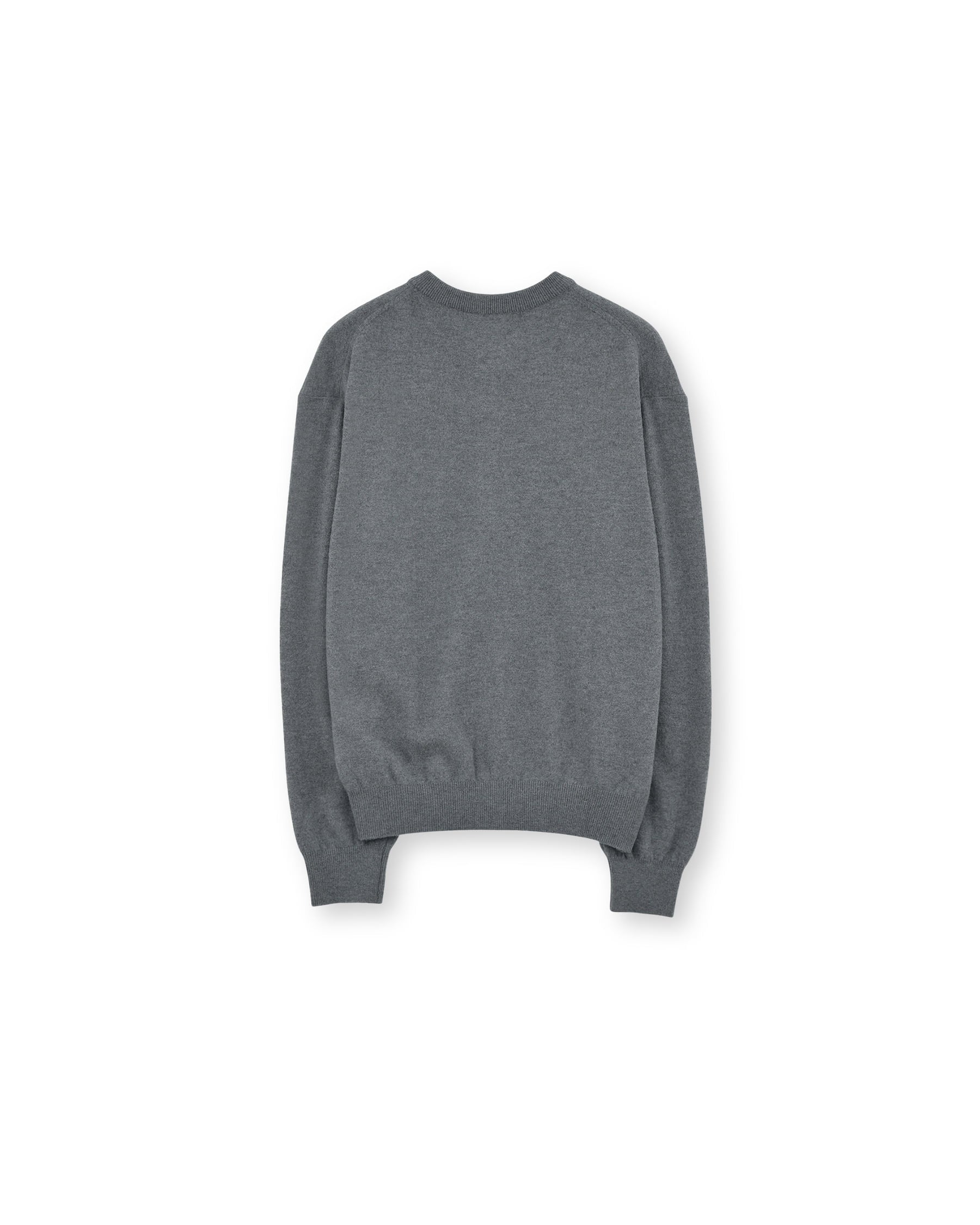 Brownyard - Round Cardigan (Grey) product image 5 | TRAB K-Fashion Australia