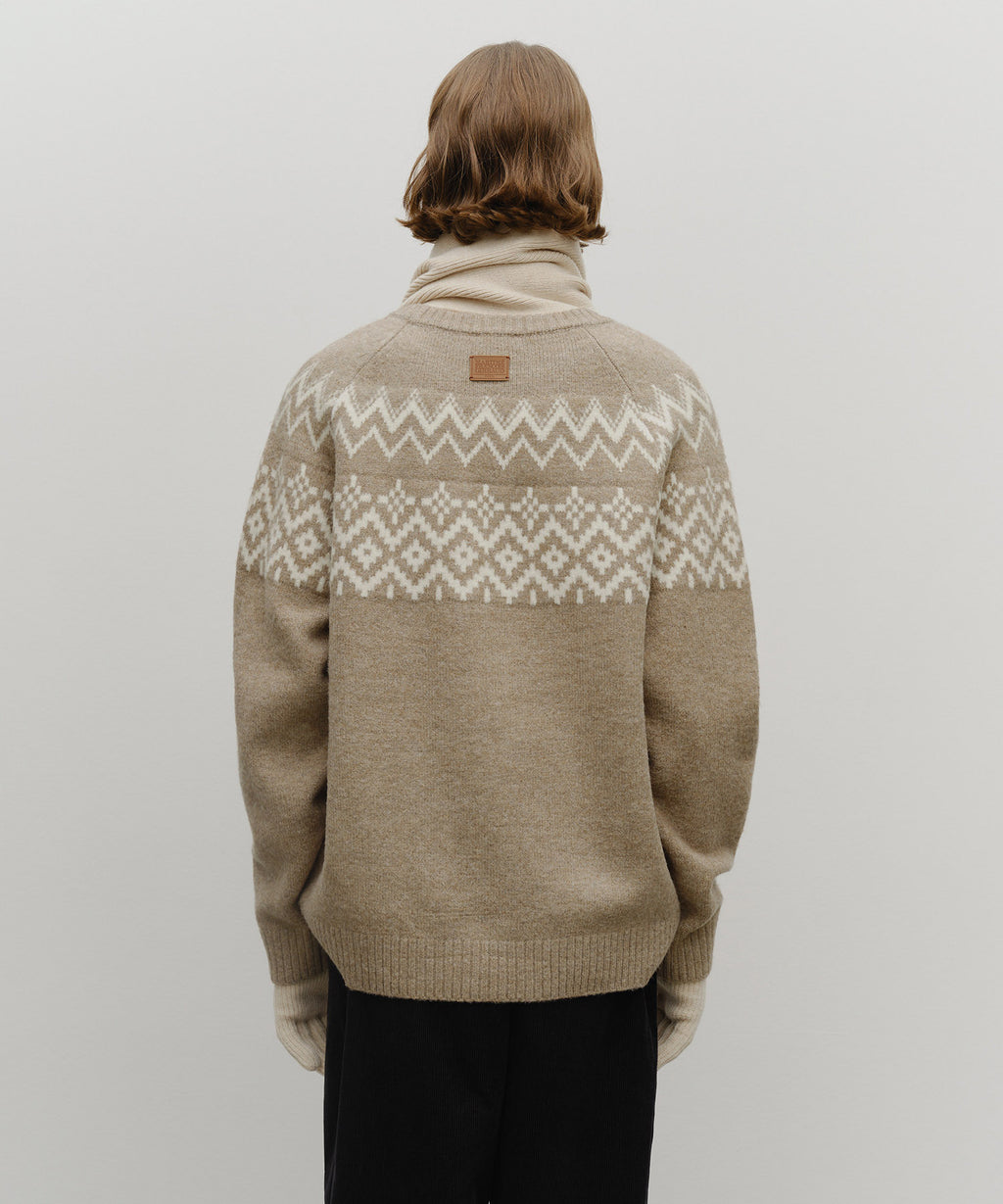 Marithe & Francois Girbaud - Classic Logo Muffler (Beige) product image 5 | TRAB K-Fashion Australia