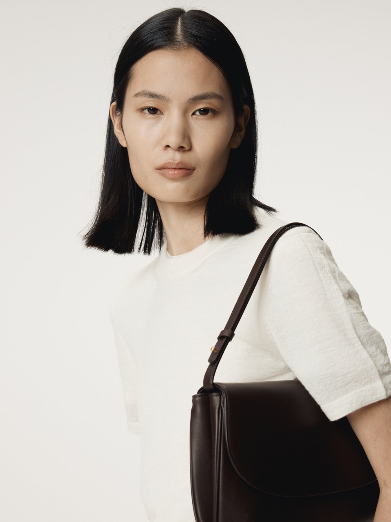 Recto - Rc Embroidery Sheer Knit Top (Cream) product image 5 | TRAB K-Fashion Australia