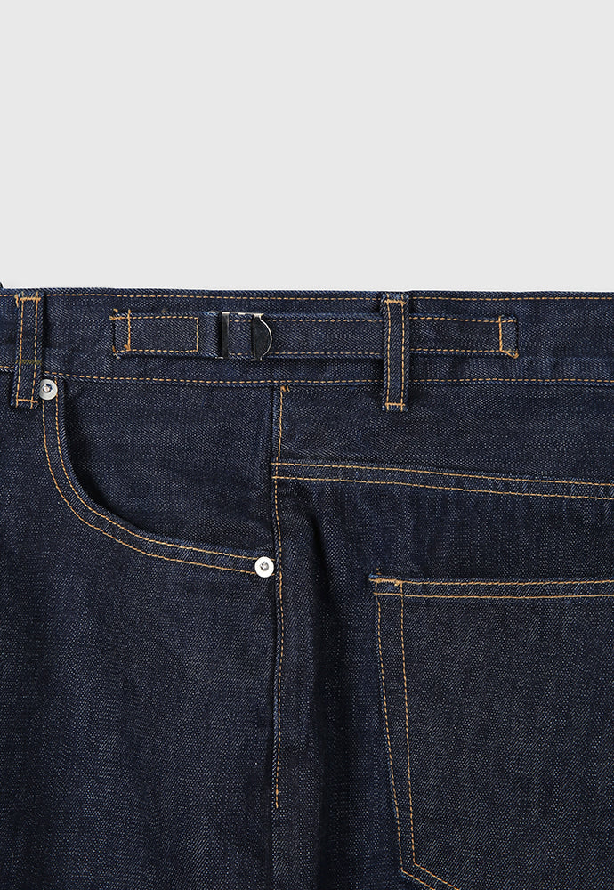 Tonywack - Wide-Leg Selvedge Denim Jeans (Indigo) product image 14 | TRAB K-Fashion Australia