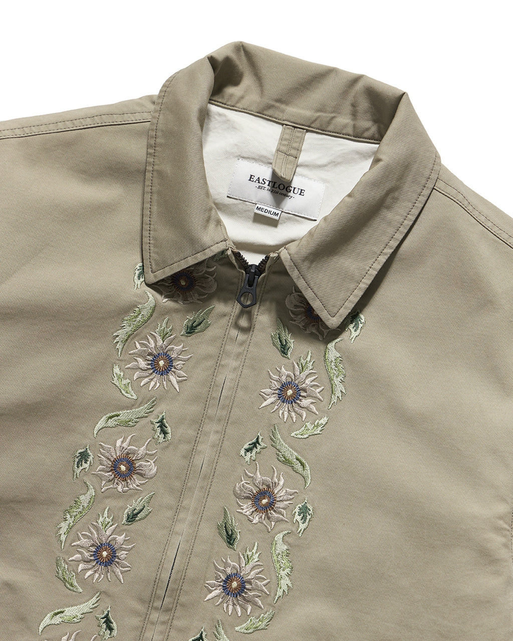 Eastlogue - Embroidery Swing Jacket (Sand) product image 9 | TRAB K-Fashion Australia