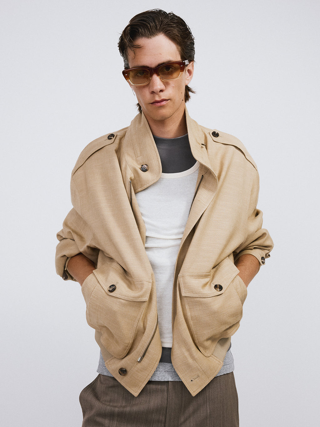 Recto - Viscose Hunting Jumper (Desert) product image 5 | TRAB K-Fashion Australia
