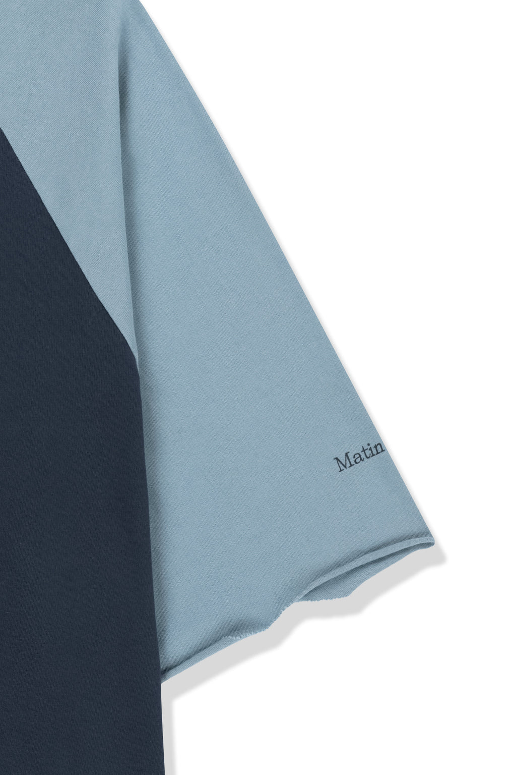 Matin Kim - Raw Edge Raglan Top (Navy) product image 5 | TRAB K-Fashion Australia