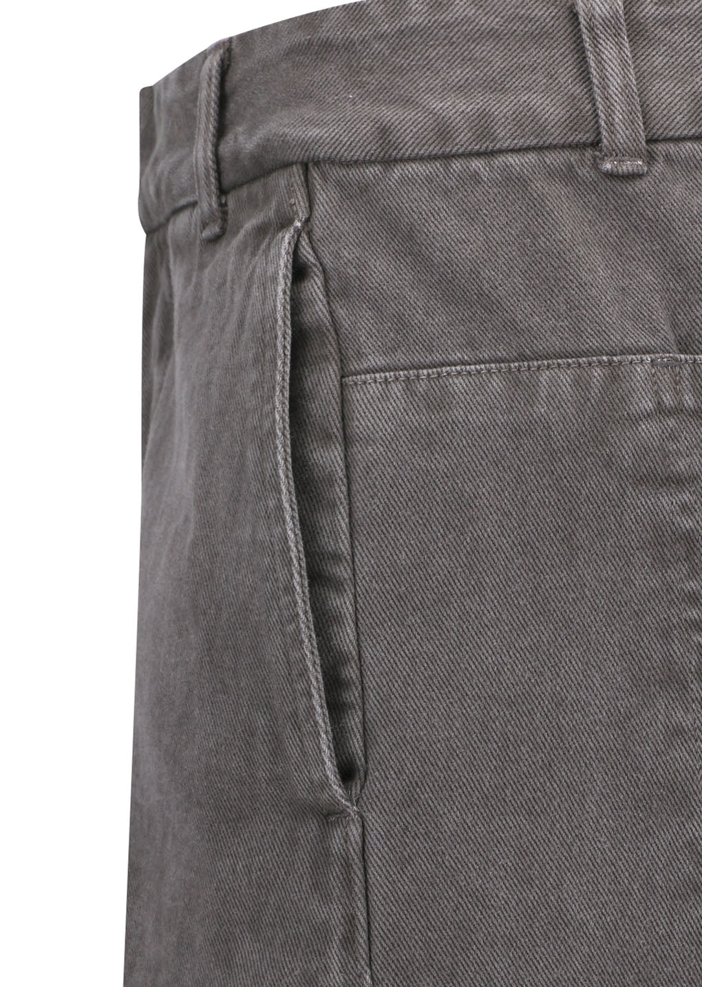 Amomento - Men's Garments Dyed Curved Seam Denim (Brown) product image 9 | TRAB K-Fashion Australia