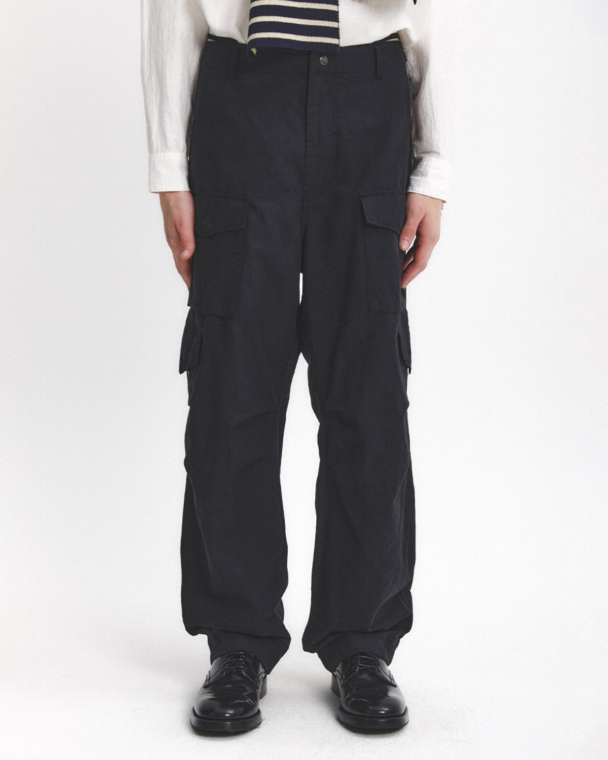 Eastlogue - M-65 Pants (Black Linen) product image 2 | TRAB K-Fashion Australia