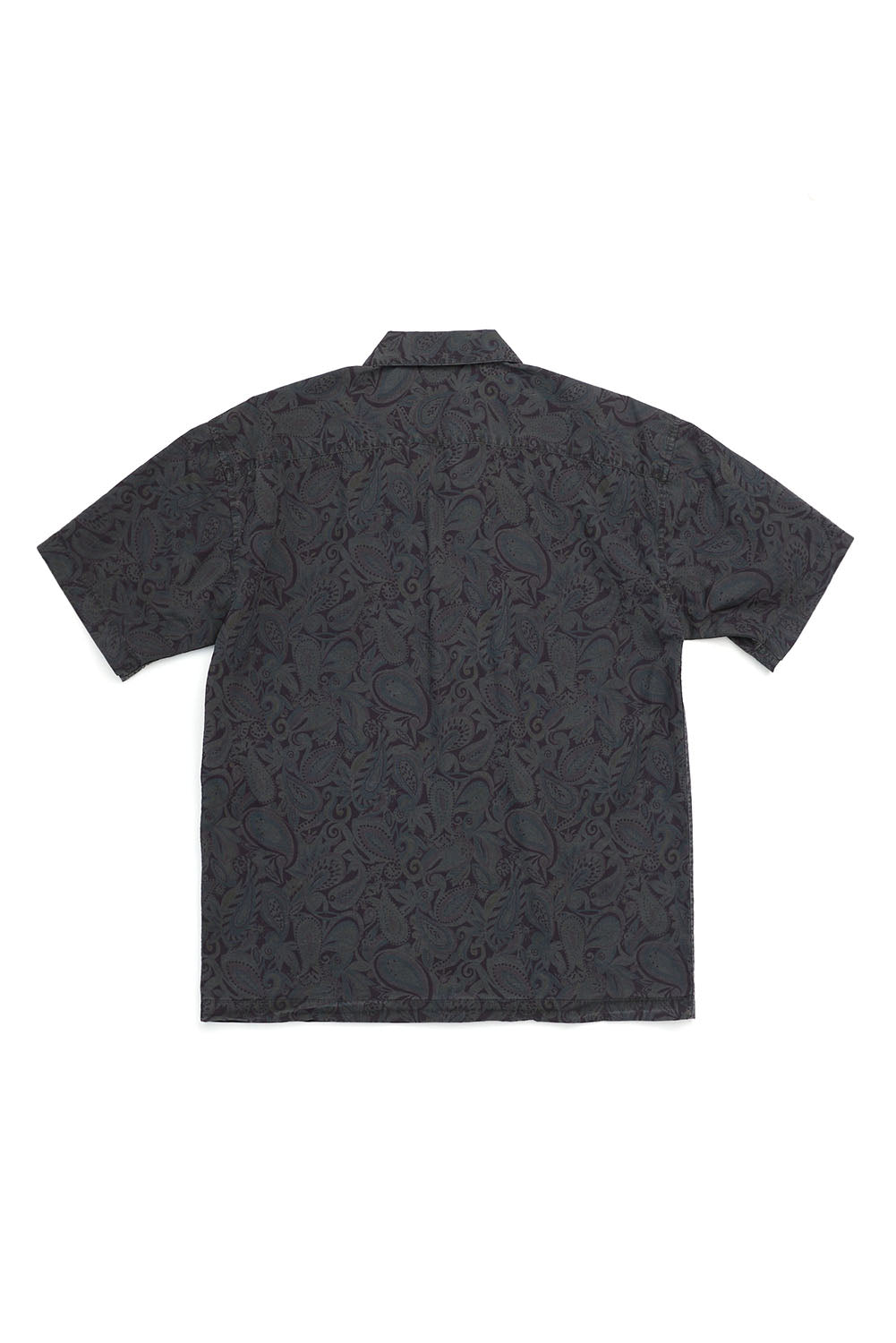 Hatchingroom - Box Shirt Dyed Paisley (Charcoal) product image 2 | TRAB K-Fashion Australia