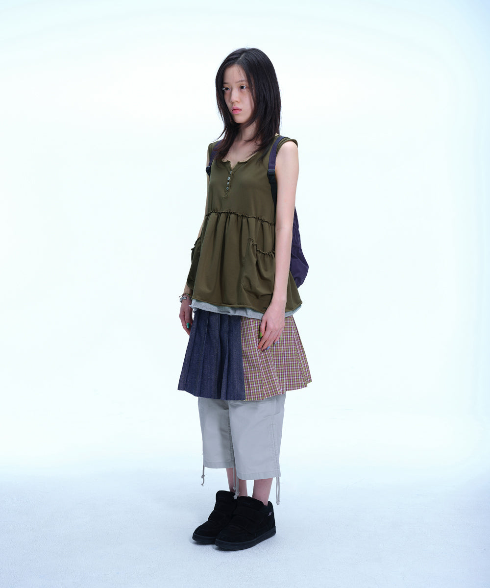 Coyseio - Capri Cargo Pants (Light Grey) product image 14 | TRAB K-Fashion Australia