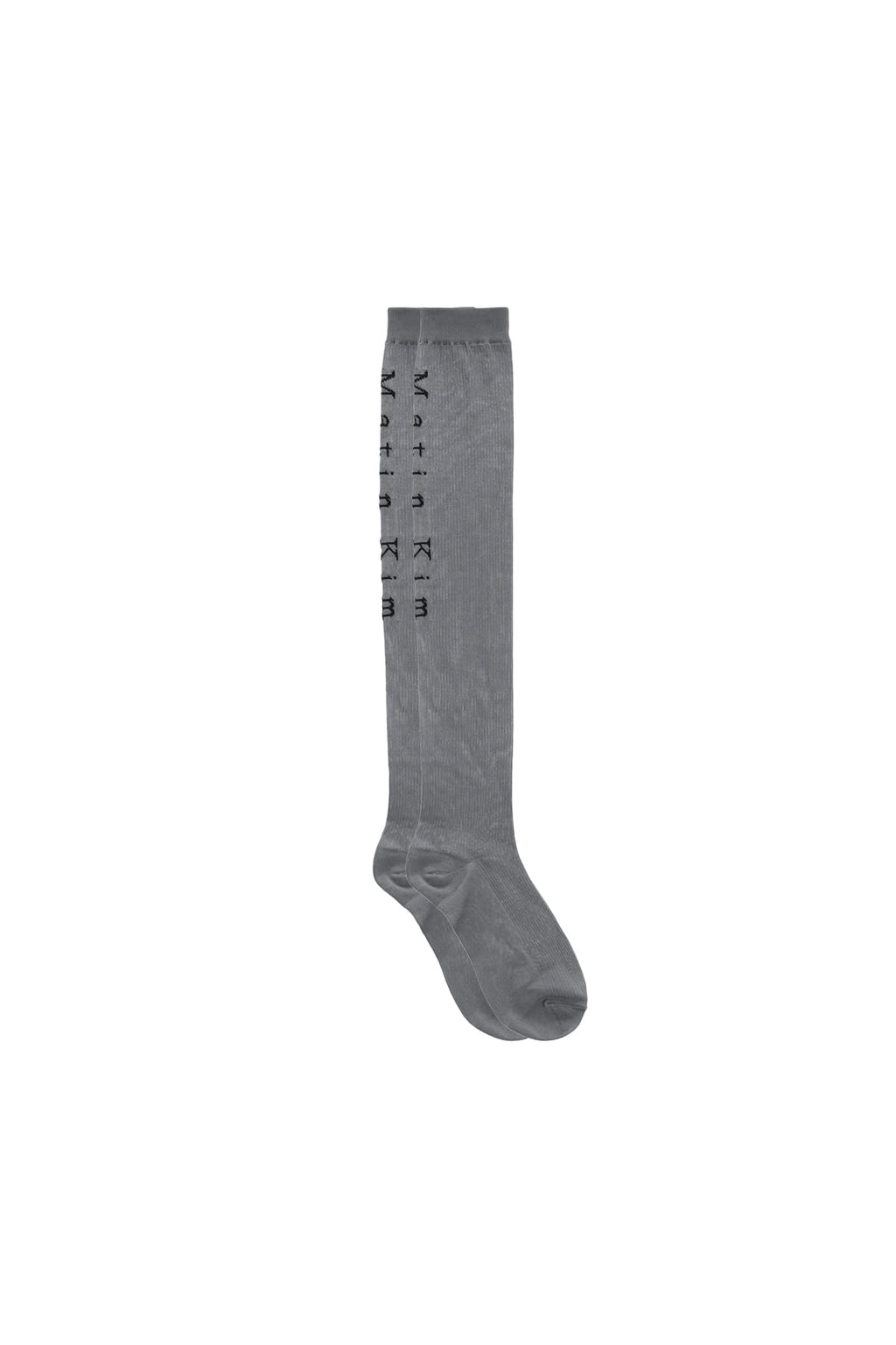 Matin Kim - Matin Silket Knee Socks (Grey) product image 4 | TRAB K-Fashion Australia