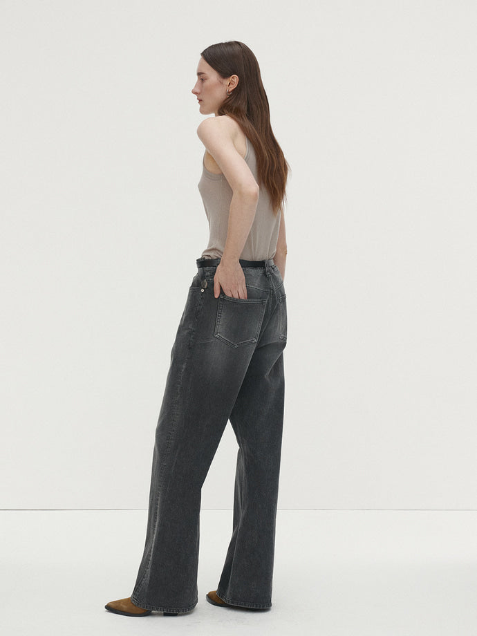 Tonywack - Super Fine Wool Ribbed Sleeveless Japanese Fabric (Sand) product image 2 | TRAB K-Fashion Australia