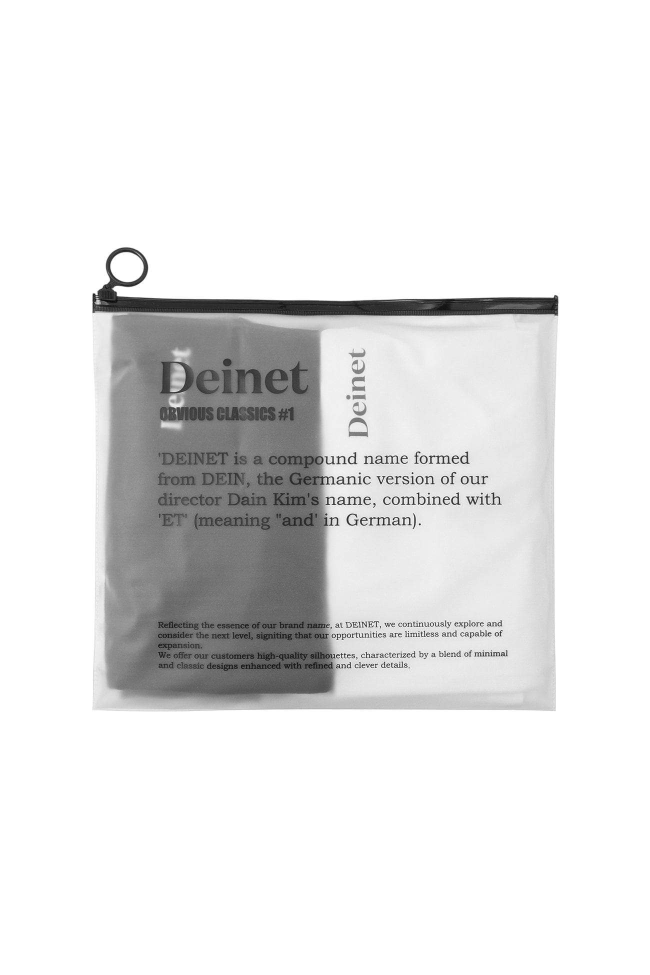 Deinet - (2pack) Logo Print Slimsized T-Shirt product image 2 | TRAB K-Fashion Australia