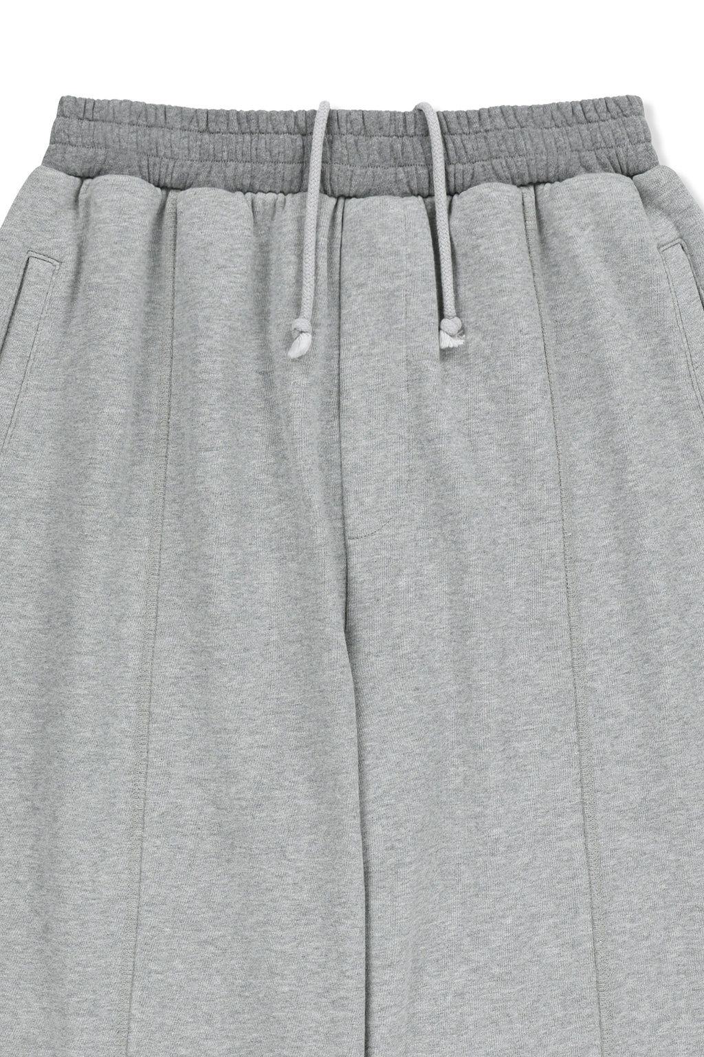 Matin Kim - Colorblock Cut Seam Sweatpants (Grey) product image 4 | TRAB K-Fashion Australia