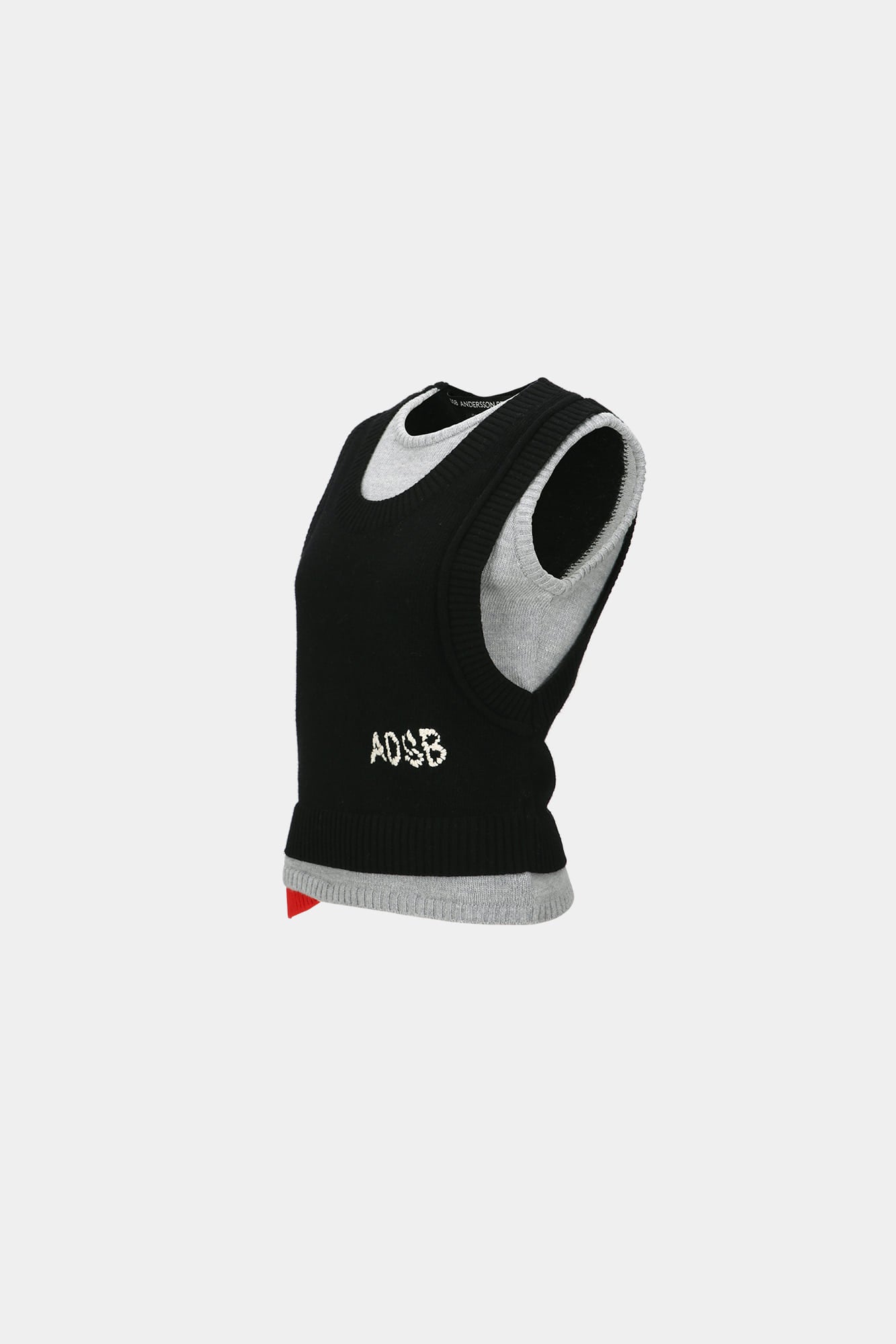 Andersson Bell - Tres Layered Sleeveless Top (Black) product image 8 | TRAB K-Fashion Australia