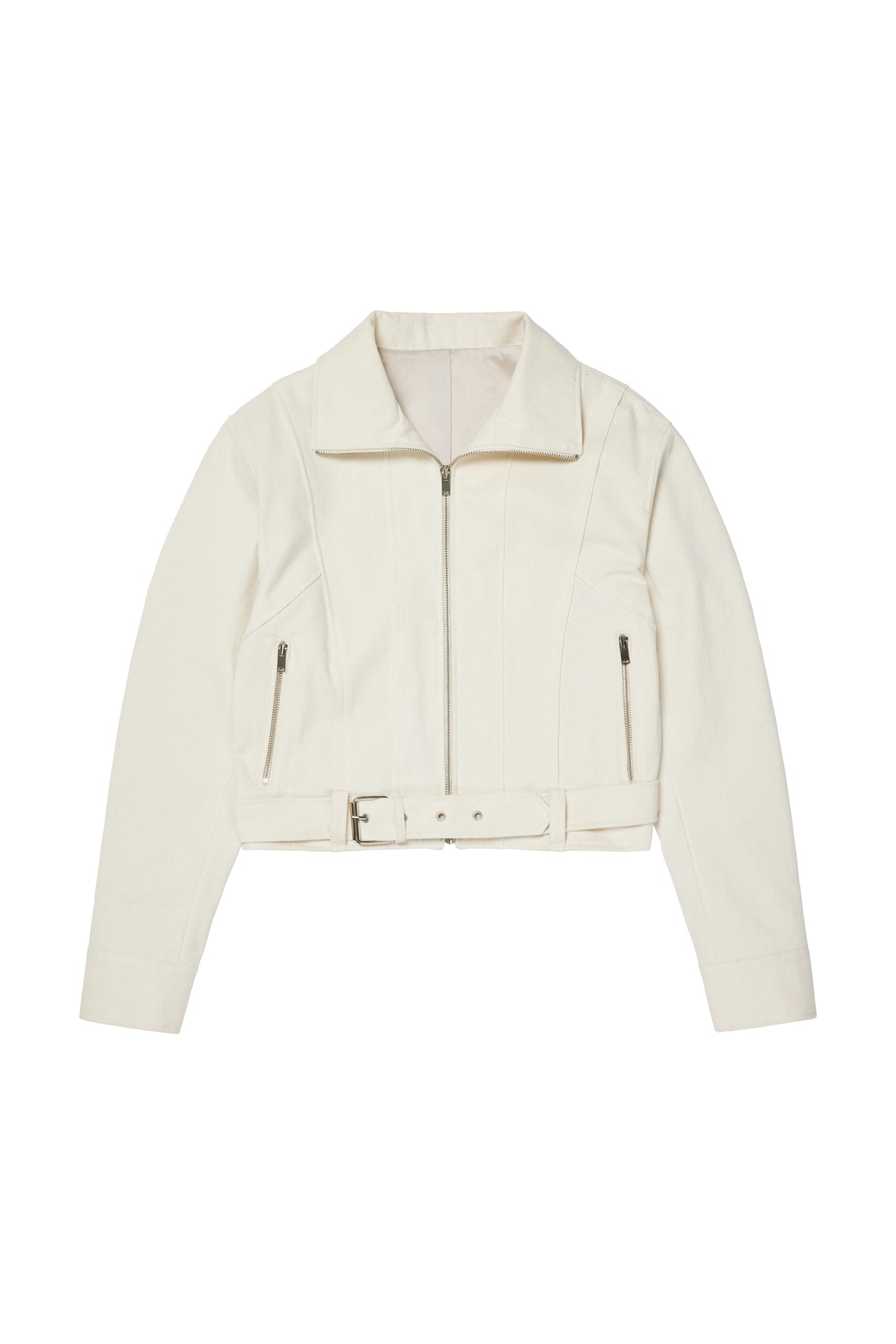 Deinet - Deinet Belted Cotton Jacket (Cream) product image 13 | TRAB K-Fashion Australia