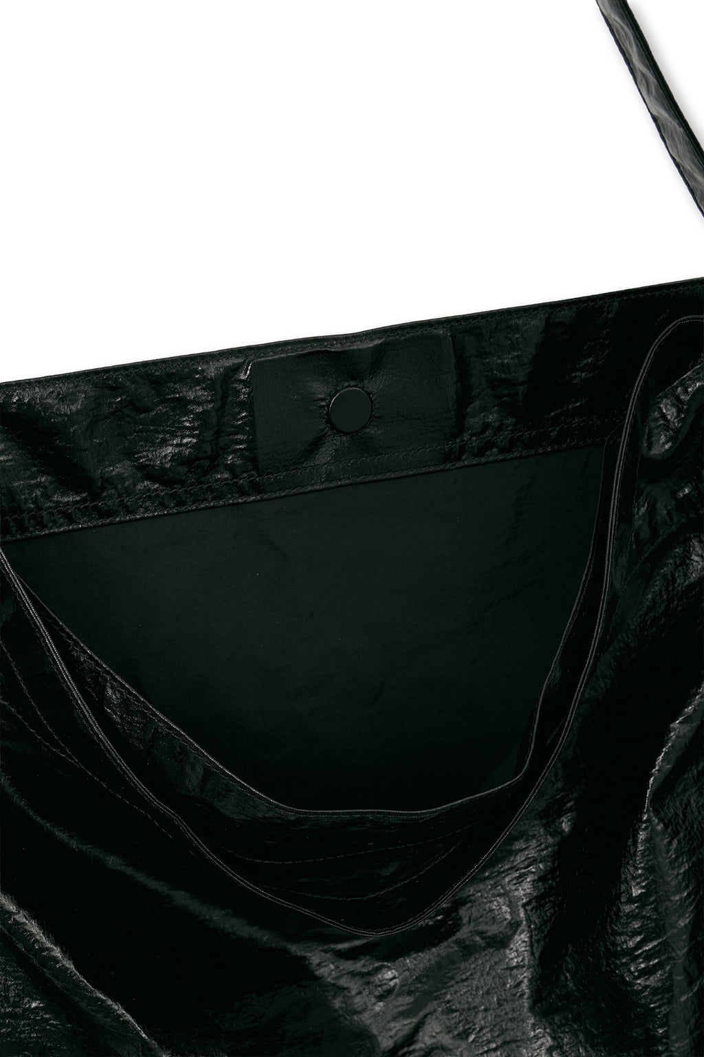 Matin Kim - Glossy Light Two Way Bag (Black) product image 5 | TRAB K-Fashion Australia