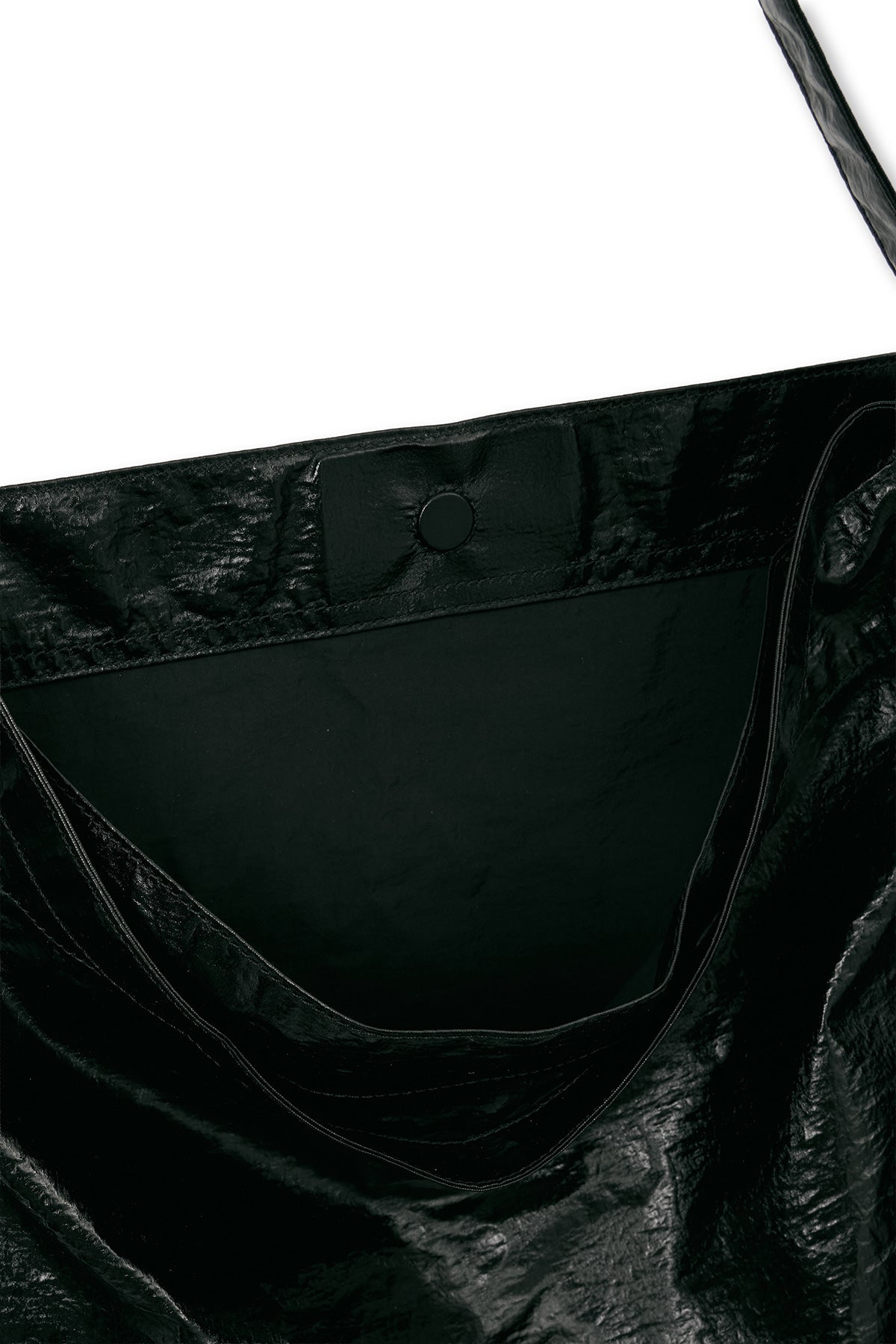 Matin Kim - Glossy Light Two Way Bag (Black) product image 5 | TRAB K-Fashion Australia