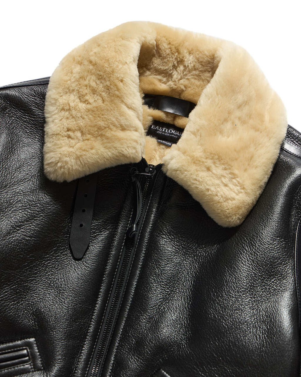 Eastlogue - Aviator Shearling Mouton Parka (Black) product image 10 | TRAB K-Fashion Australia