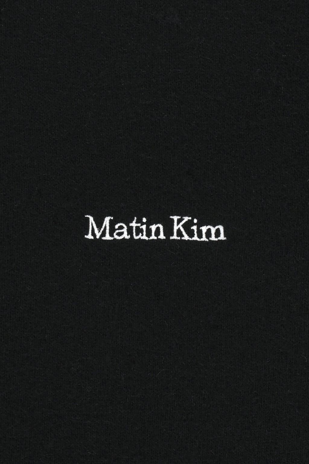 Matin Kim - [Pre-Order – Ships September 28] Cashmere Blended Two Tone Knit Pullover (Black) product image 5 | TRAB K-Fashion Australia