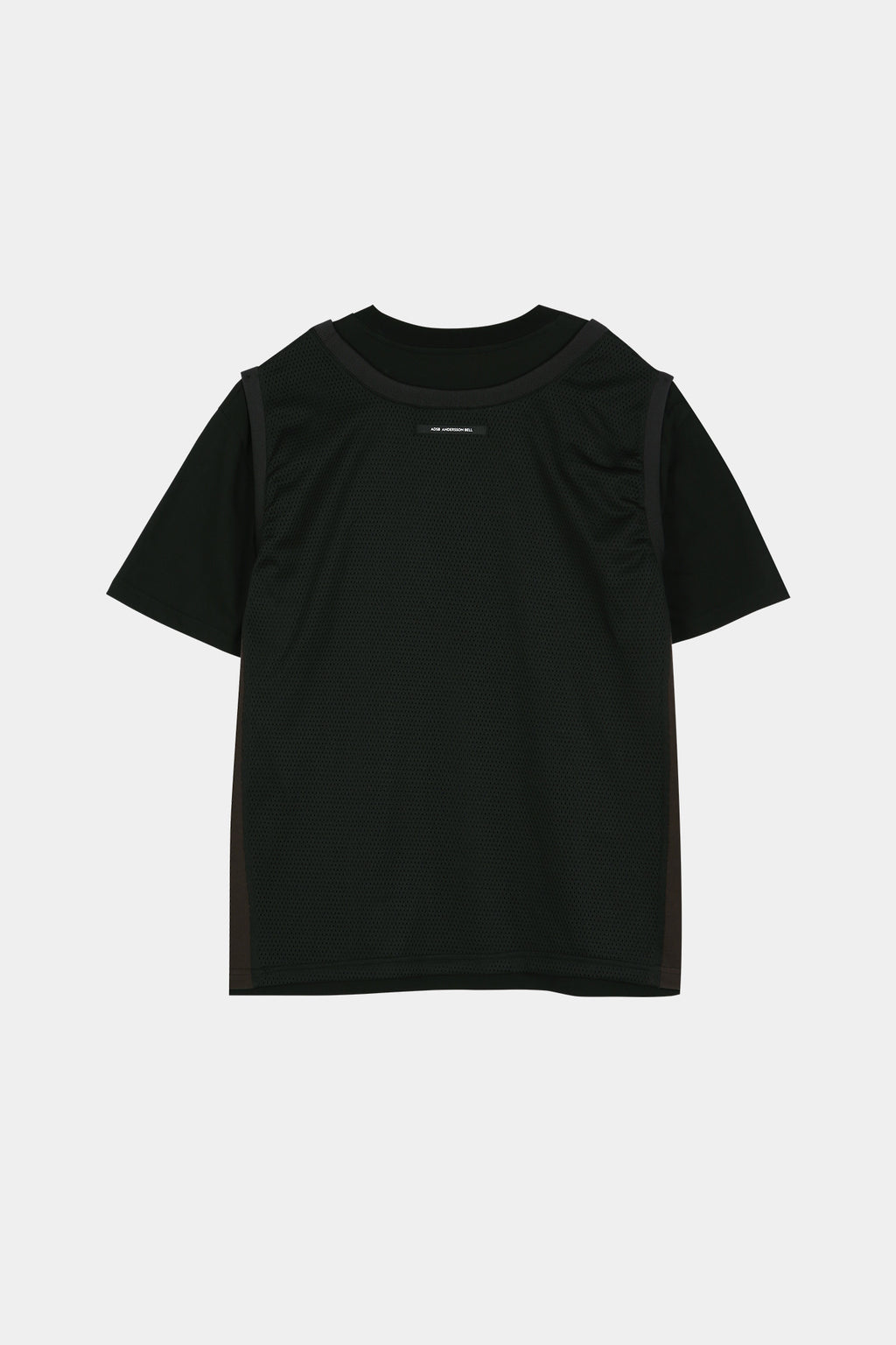 Andersson Bell - Basketball Jersey Layered T-Shirt (Black/Brown) product image 7 | TRAB K-Fashion Australia