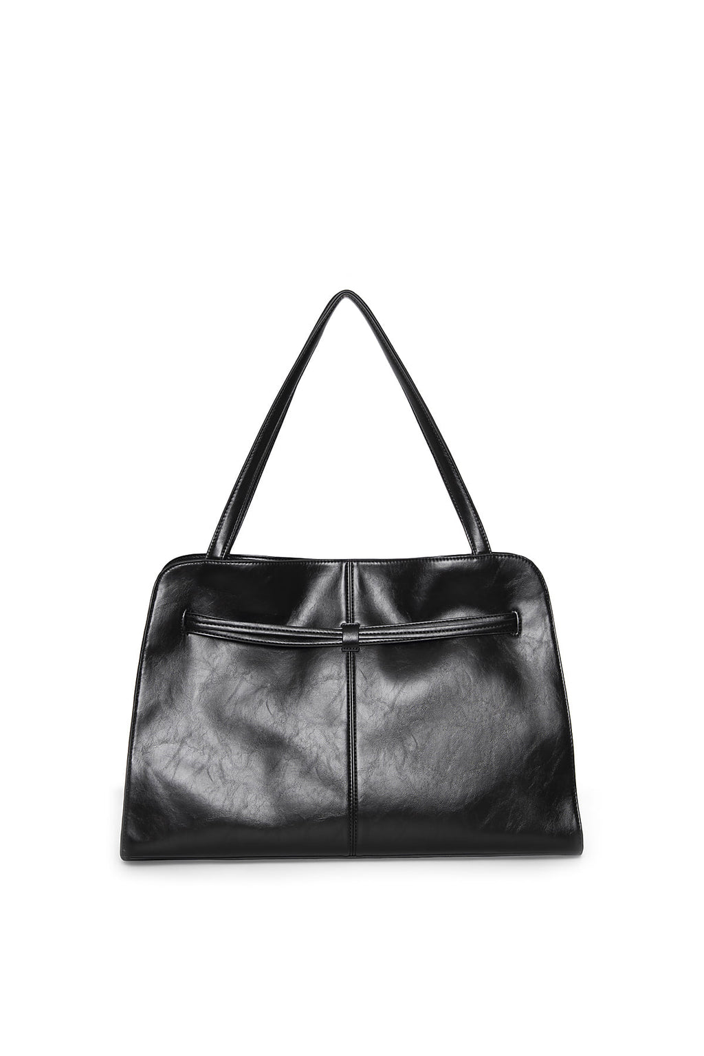 Matin Kim - Drop Tail Mellow Big Shoulder Bag (Black) product image 3 | TRAB K-Fashion Australia