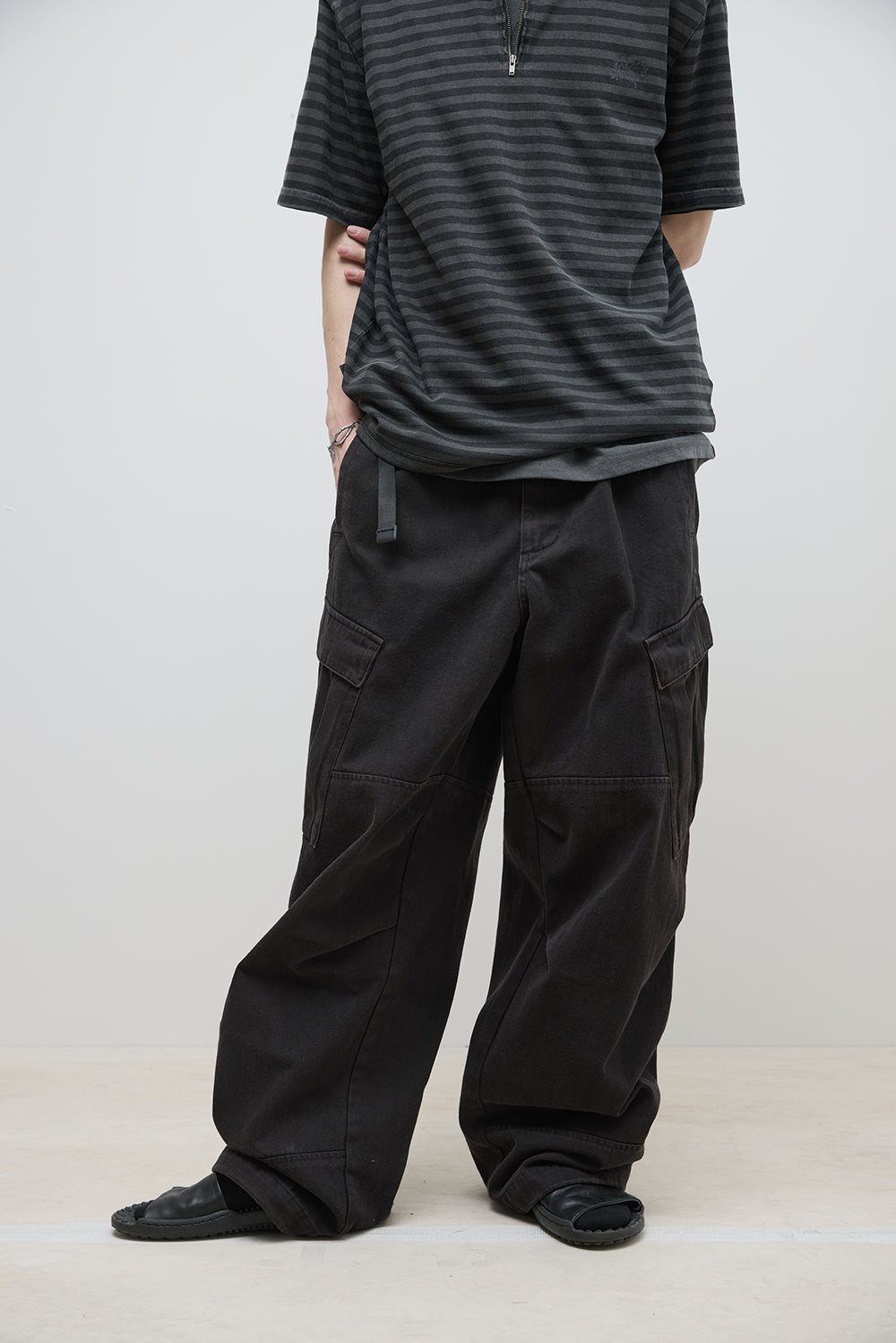 Hatchingroom - Mil Pants (Washed Black) product image 13 | TRAB K-Fashion Australia