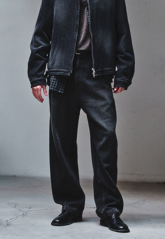 Art if acts - Traditional Fabric Dyed Helix Pants (Faded Black) product image 6 | TRAB K-Fashion Australia