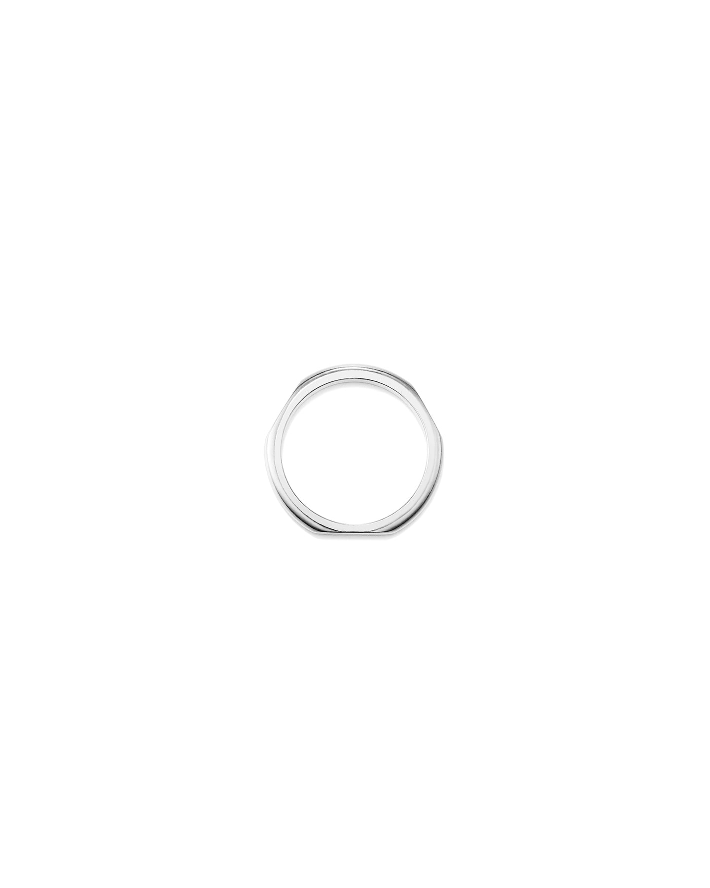 Numbering - 3 Sided Signet Ring (M) #7405 product image 6 | TRAB K-Fashion Australia