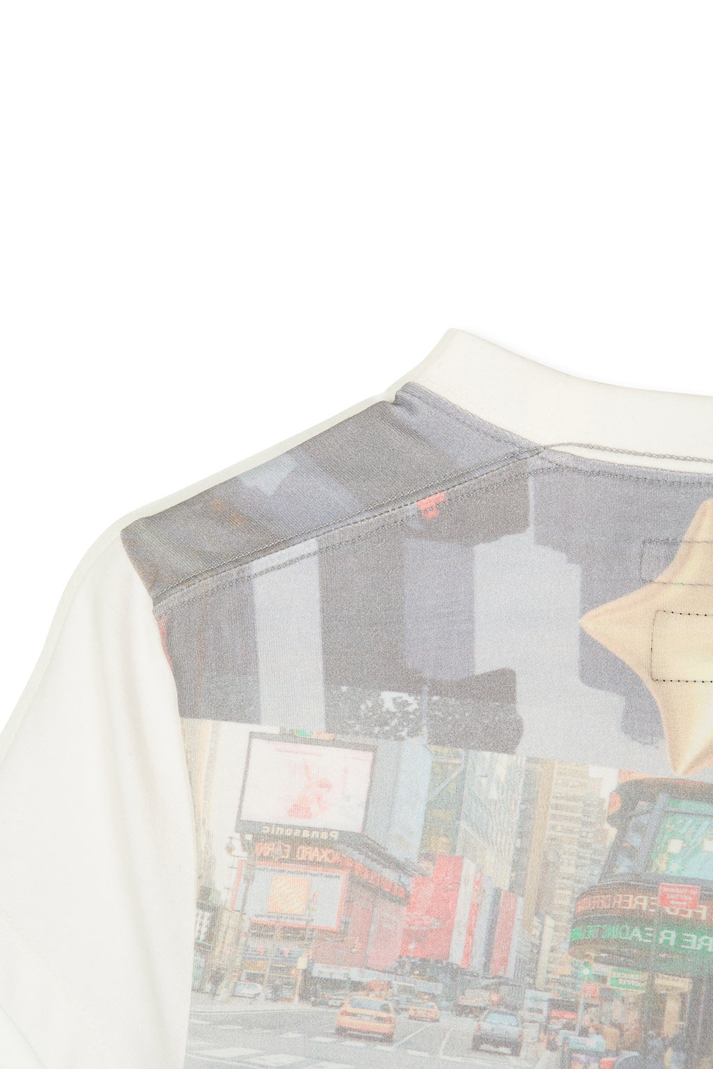 Matin Kim - Peaches Photography Crop Top (White) product image 7 | TRAB K-Fashion Australia