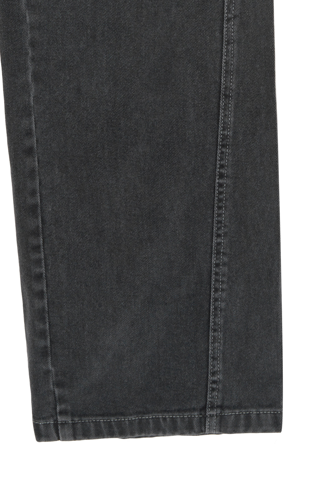 Matin Kim - Side Point Color Denim Pants (Charcoal) product image 4 | TRAB K-Fashion Australia