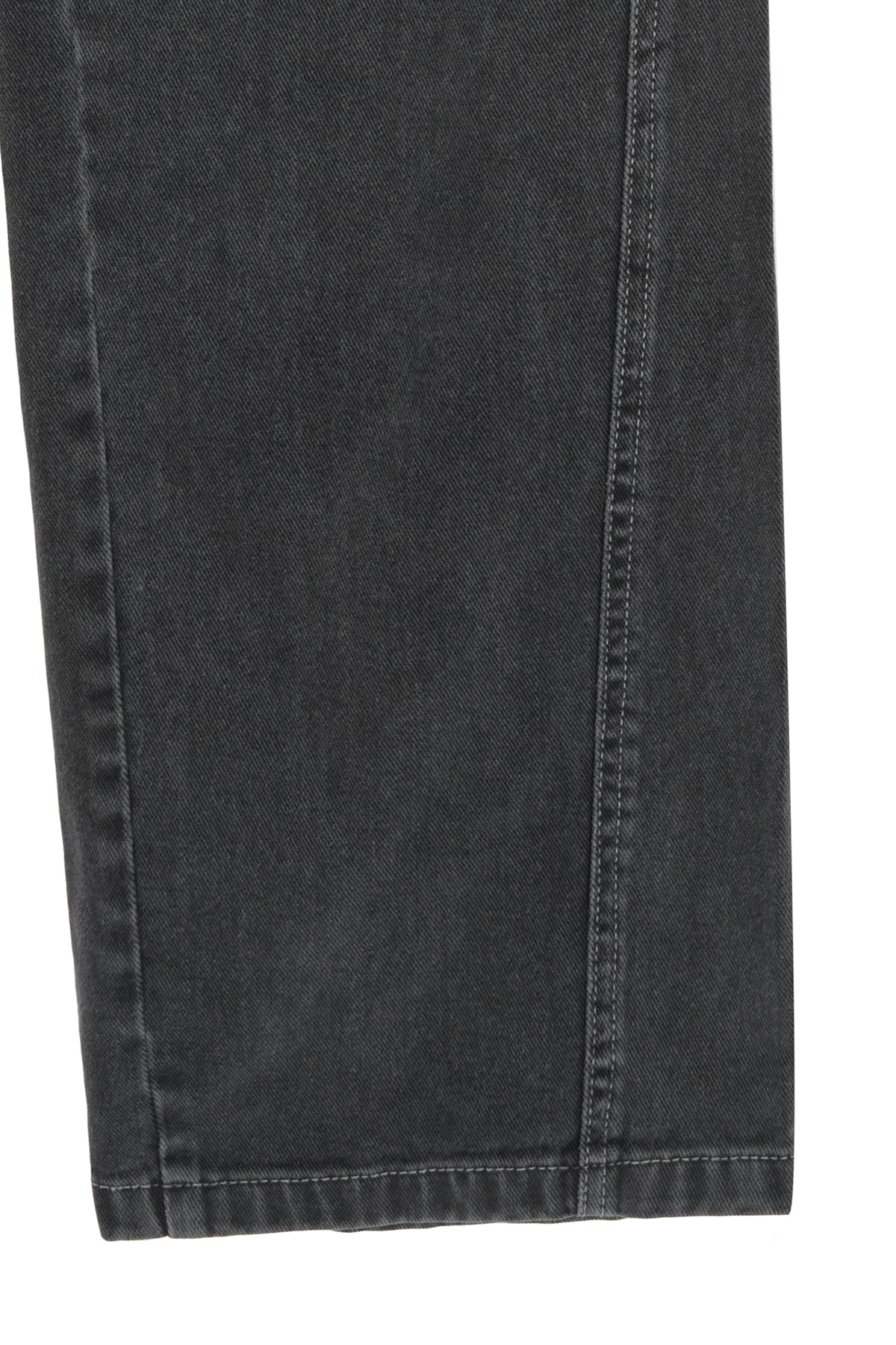 Matin Kim - Side Point Color Denim Pants (Charcoal) product image 4 | TRAB K-Fashion Australia