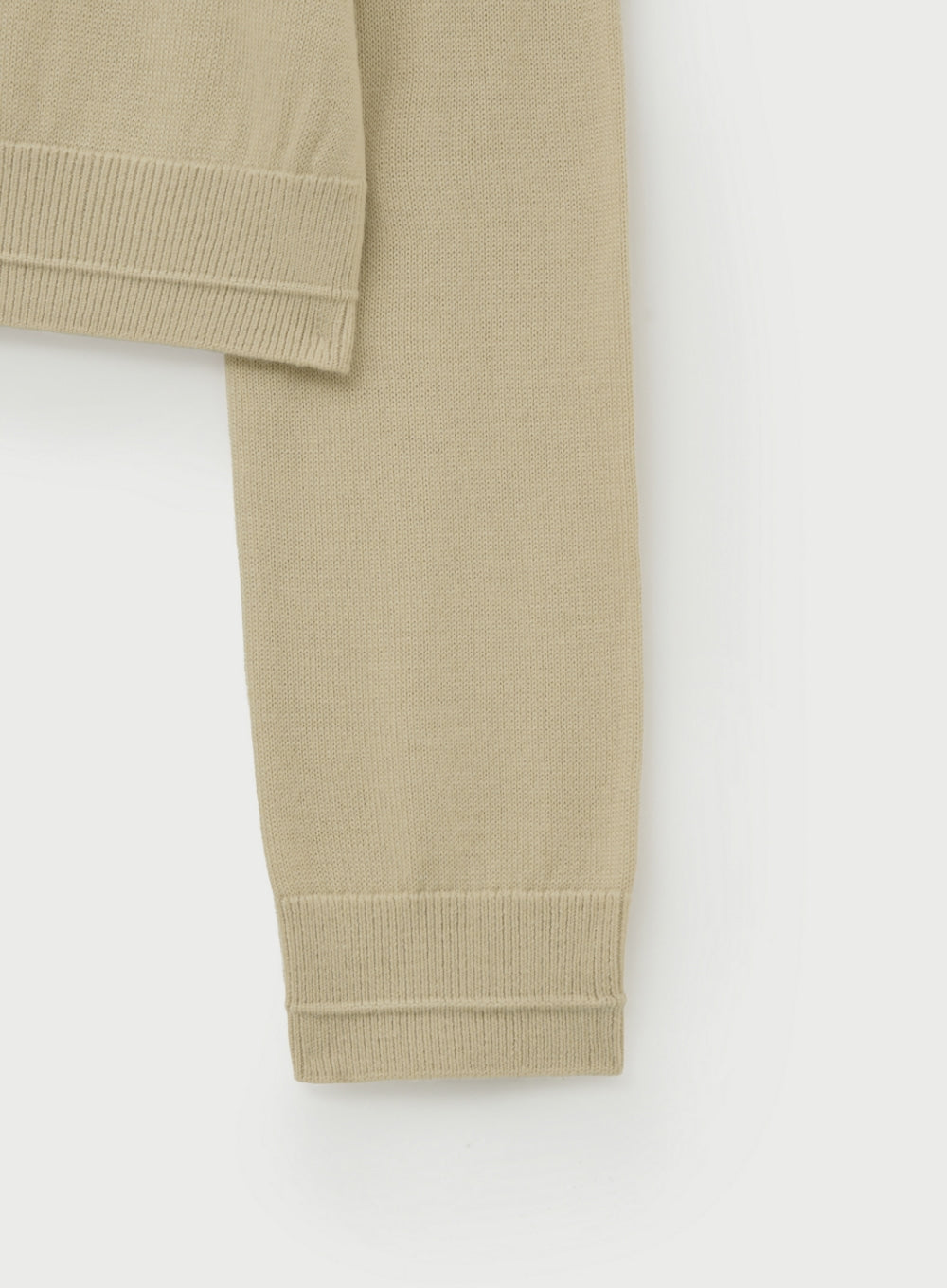 Satur - (W) Loren Basic Crewneck Fine Cardigan (Beige) product image 4 | TRAB K-Fashion Australia
