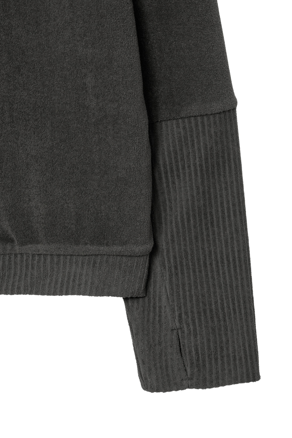 Hatchingroom - Reversible Layer Cardigan (Charcoal) product image 8 | TRAB K-Fashion Australia
