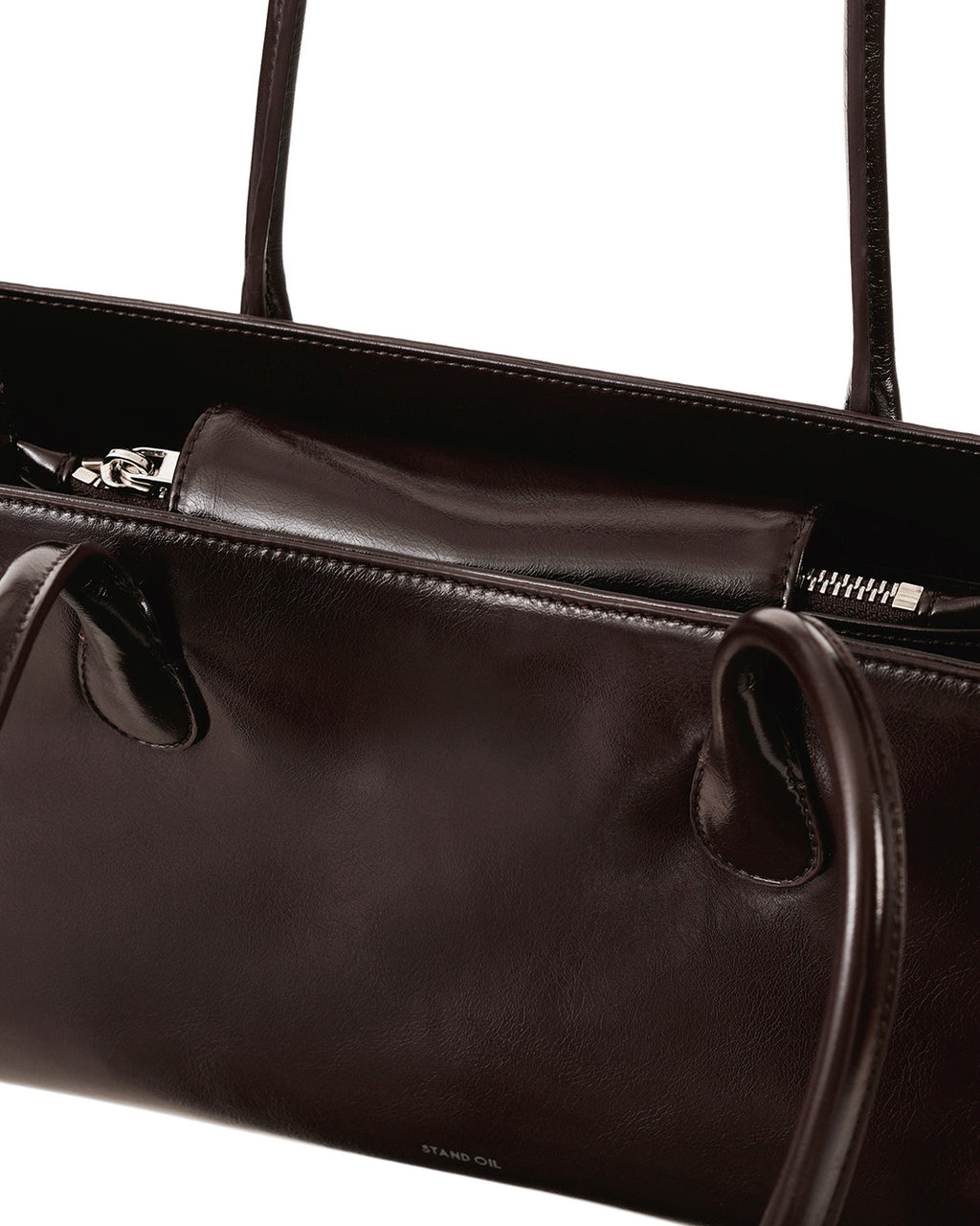 Stand Oil - Square Low Bag (Maroon) product image 6 | TRAB K-Fashion Australia