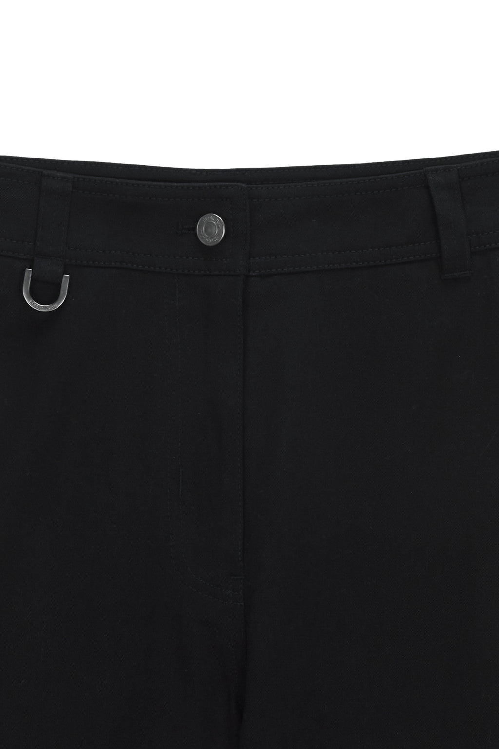 Matin Kim - Zipper Point Boots Cut Pants (Black) product image 3 | TRAB K-Fashion Australia