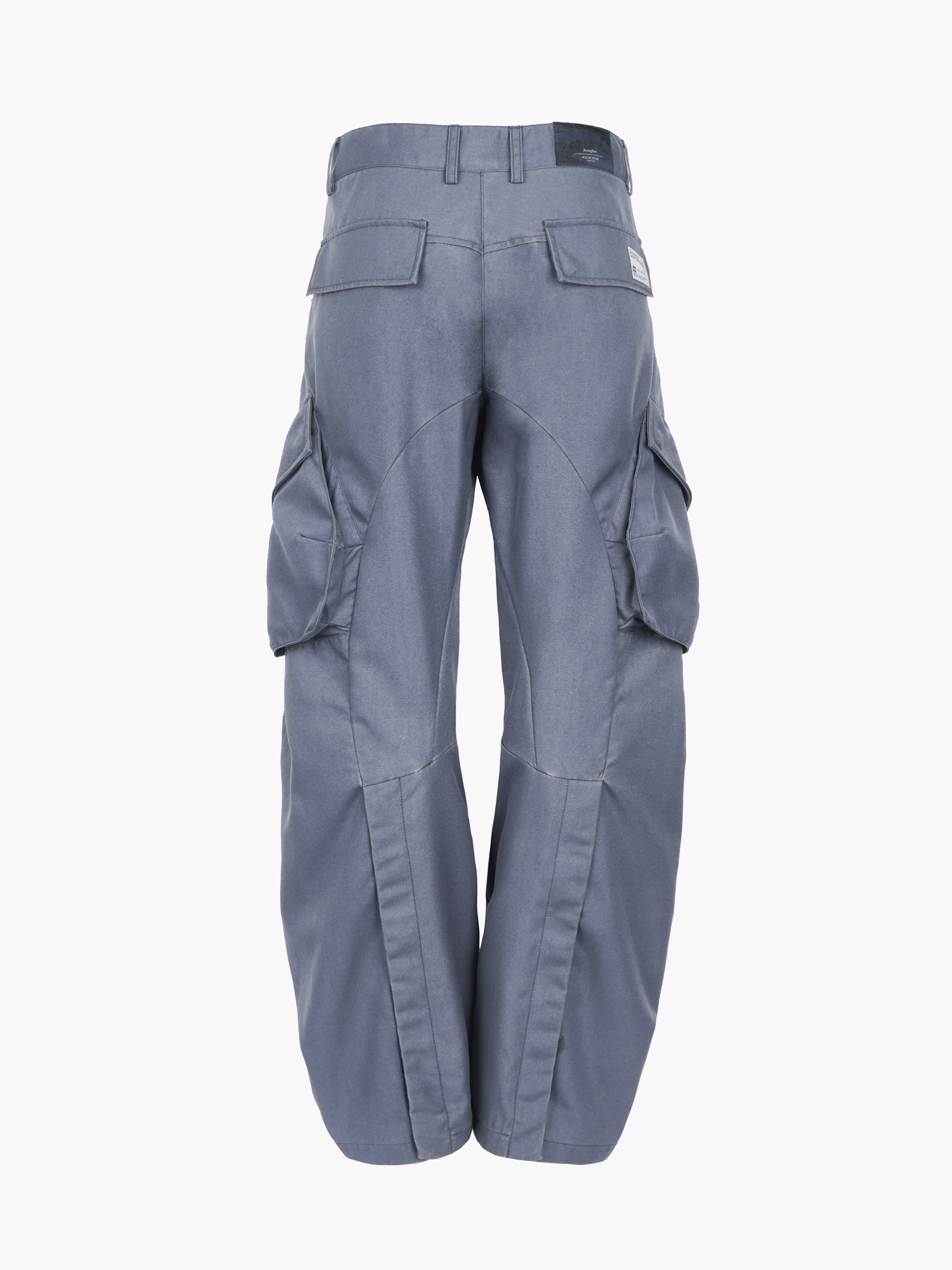 Jiyong Kim - Multi Pocket Trousers (Blue) product image 9 | TRAB K-Fashion Australia