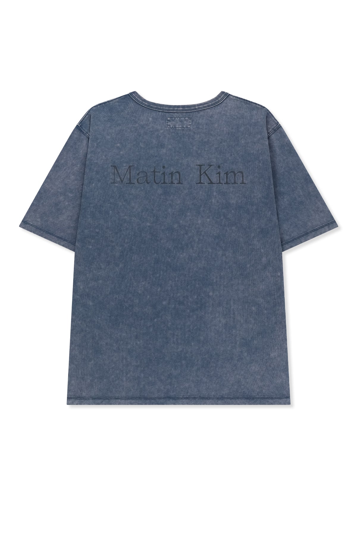 Matin Kim - Vintage Washed Pocket Top (Smoke Blue) product image 2 | TRAB K-Fashion Australia