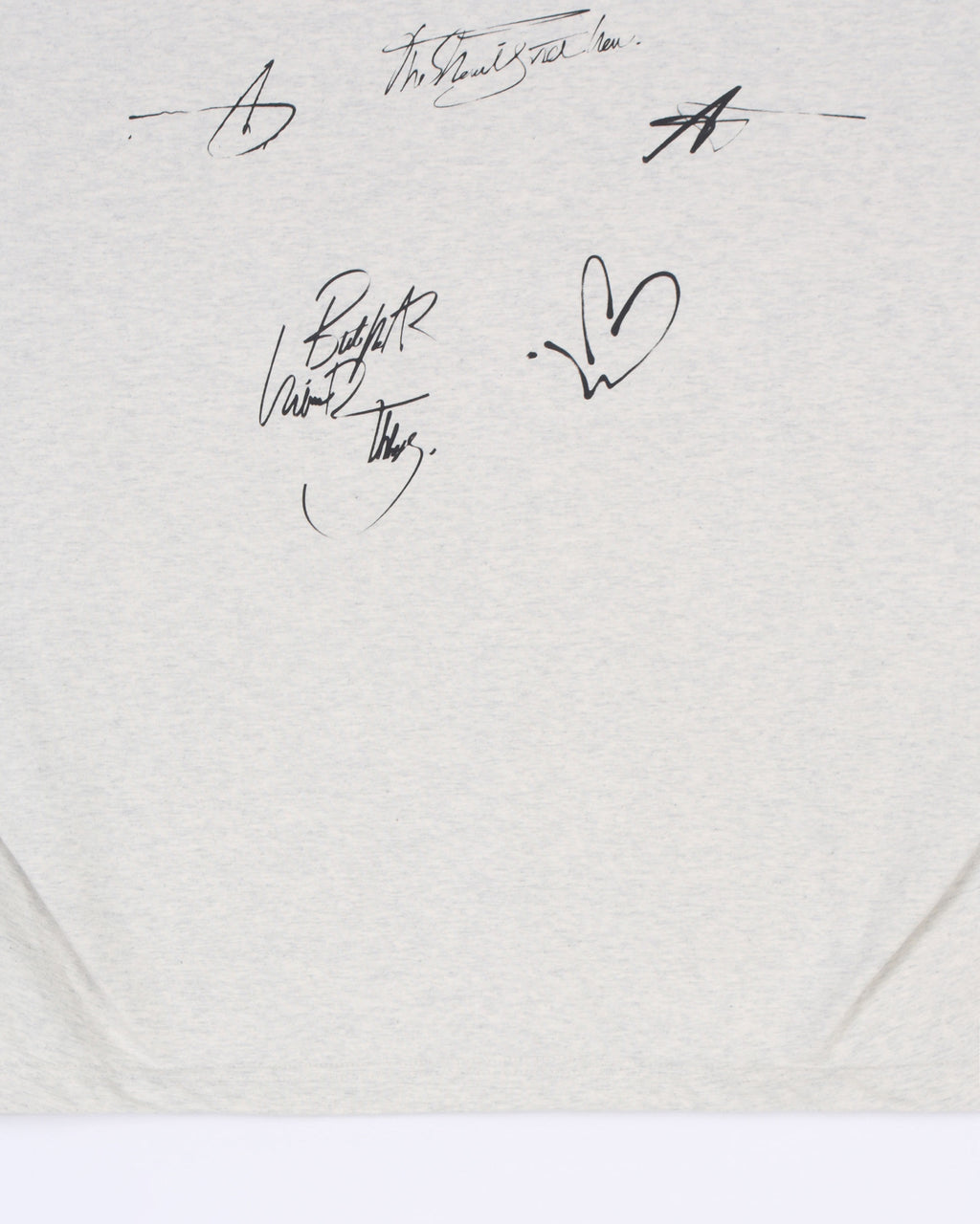 Ader Error - Twinkle heart logo t-shirt (Oatmeal) product image 9 | TRAB K-Fashion Australia