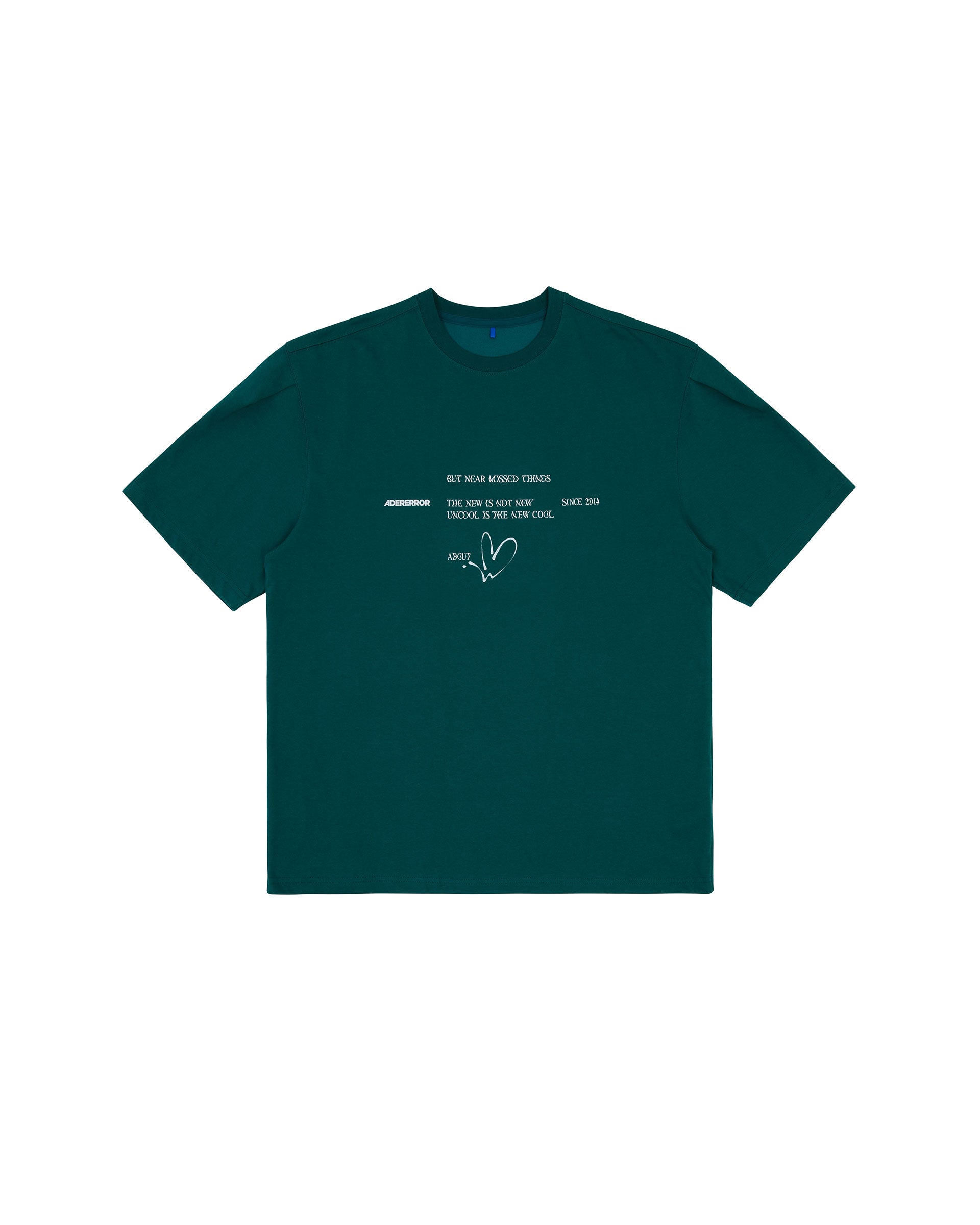 Ader Error - Twinkle heart logo t-shirt (Green) product image 9 | TRAB K-Fashion Australia