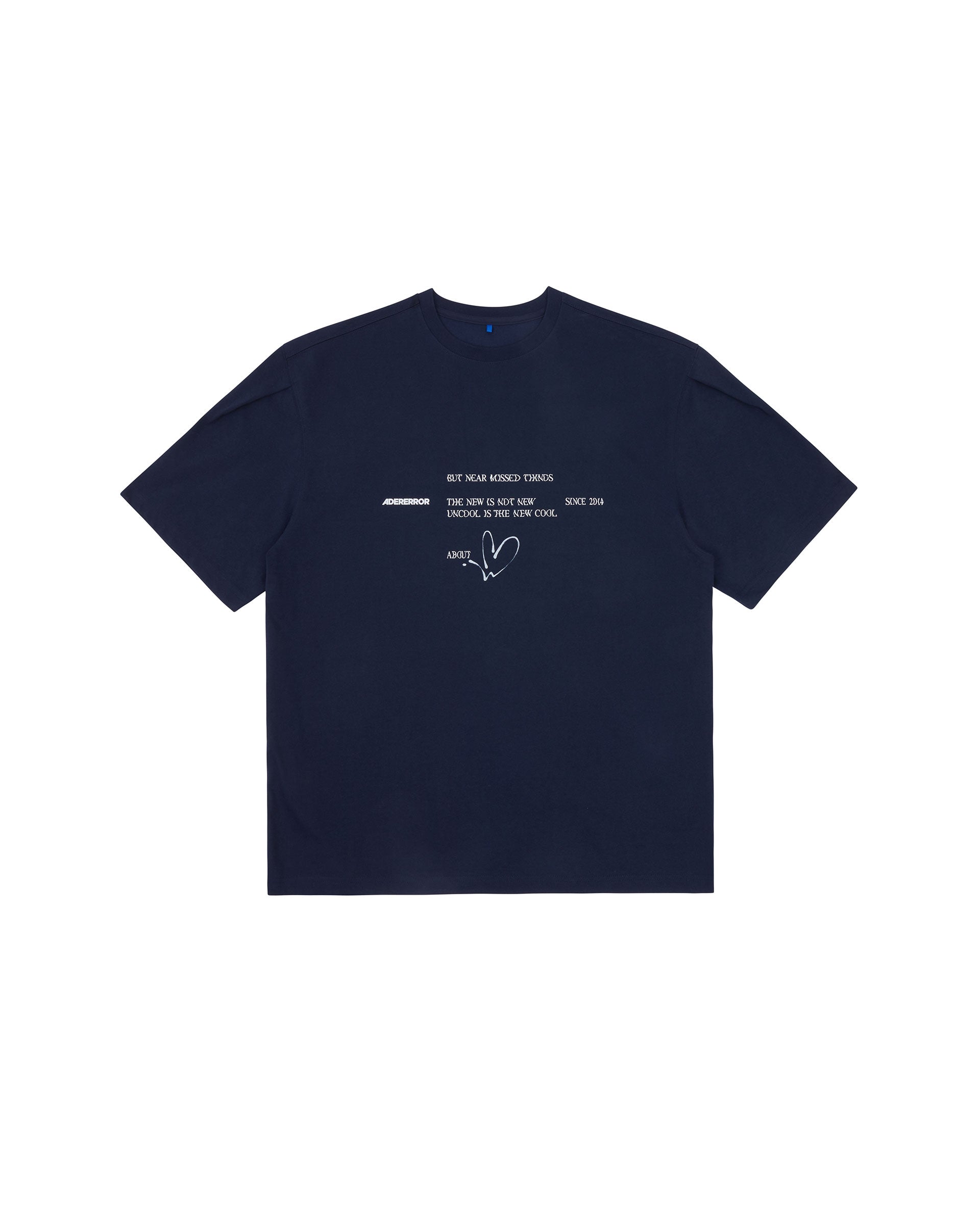 Ader Error - Twinkle heart logo t-shirt (Navy) product image 10 | TRAB K-Fashion Australia