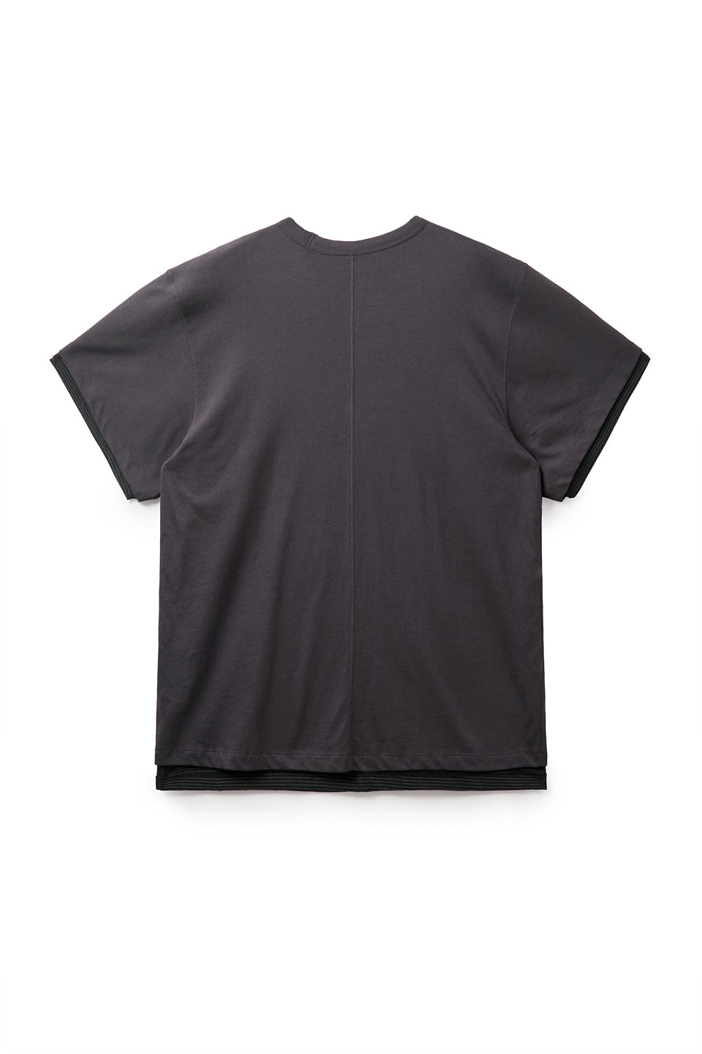 Hatchingroom - Two Face Tee 1/2 (Purple Charcoal) product image 2 | TRAB K-Fashion Australia