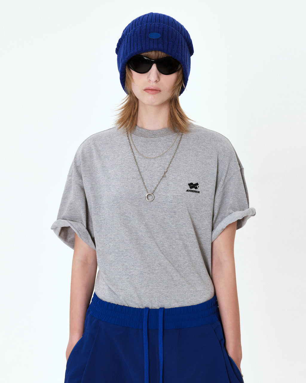 Ader Error - Tatom logo t-shirt (Grey) product image 2 | TRAB K-Fashion Australia