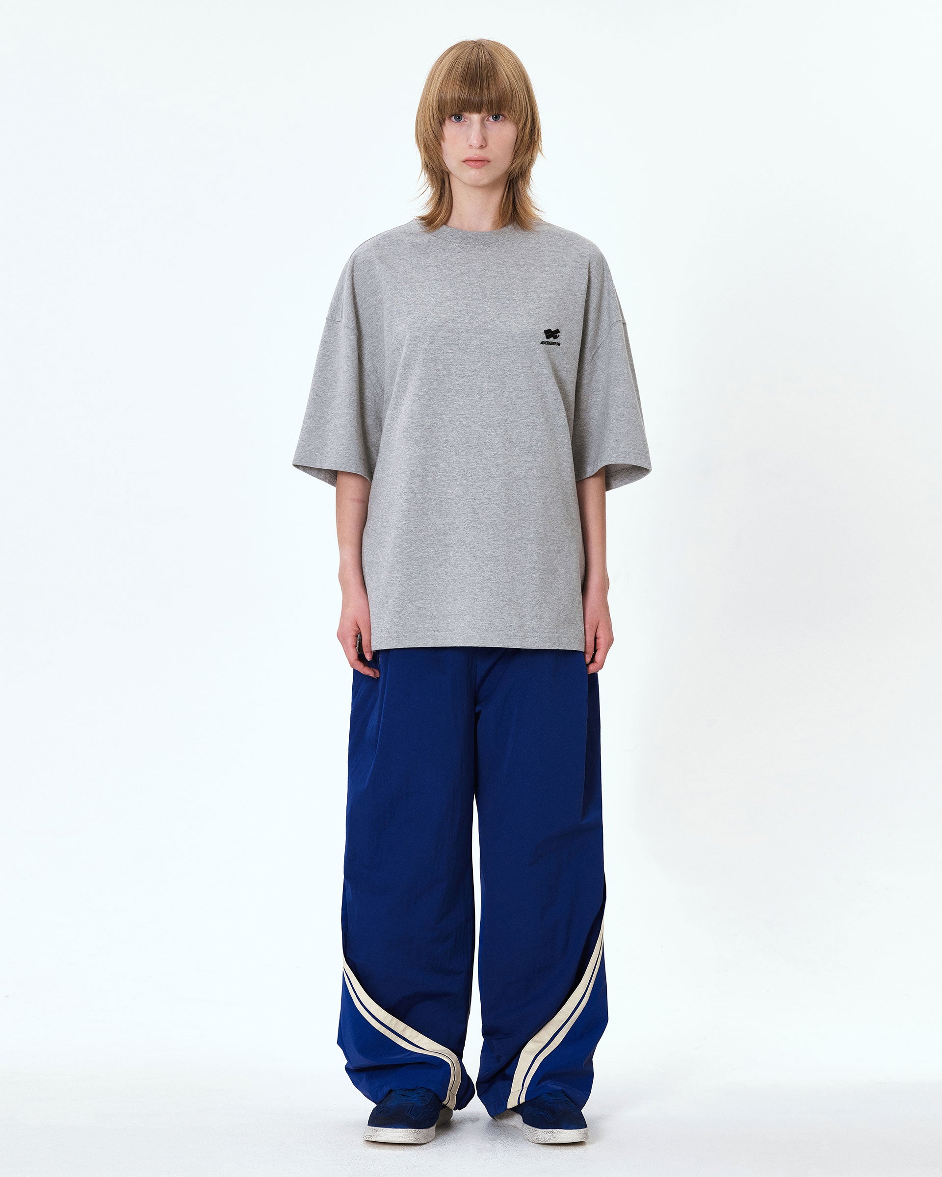 Ader Error - Tatom logo t-shirt (Grey) product image 3 | TRAB K-Fashion Australia