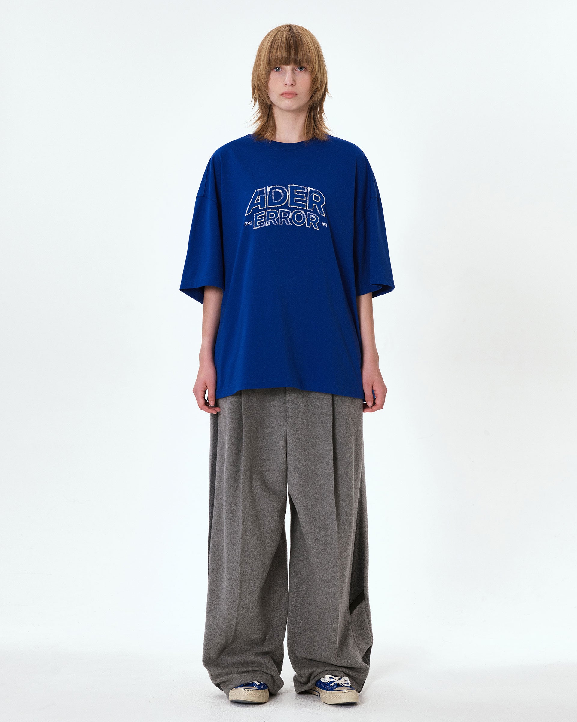 Ader Error - Edca logo t-shirt (Z-Blue) product image 3 | TRAB K-Fashion Australia