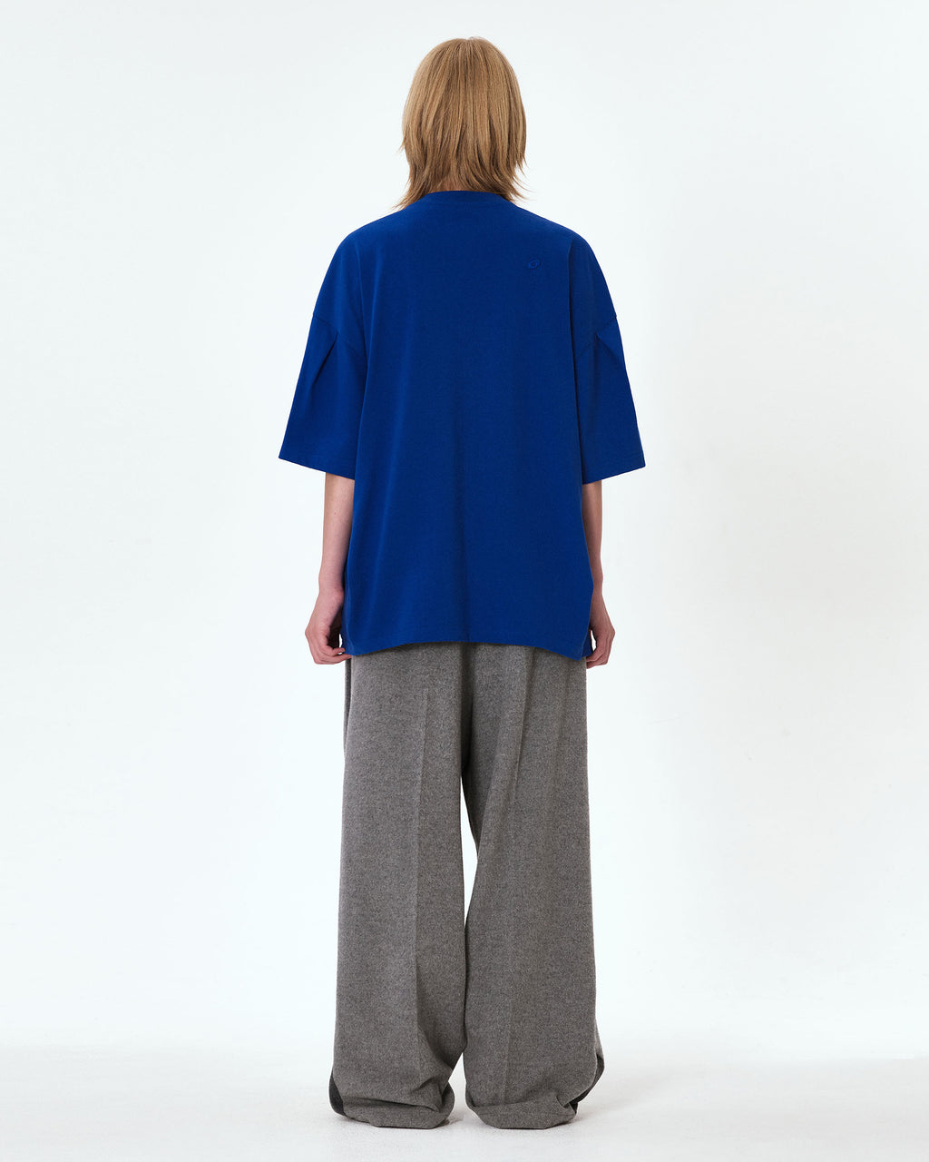Ader Error - Edca logo t-shirt (Z-Blue) product image 5 | TRAB K-Fashion Australia