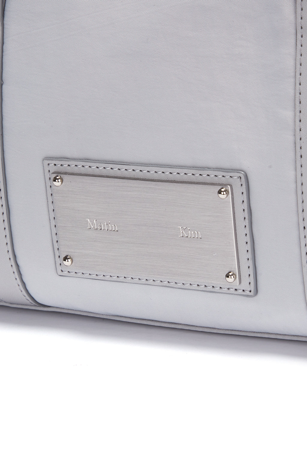 Matin Kim - Sporty Tote Bag (Light Grey) product image 3 | TRAB K-Fashion Australia