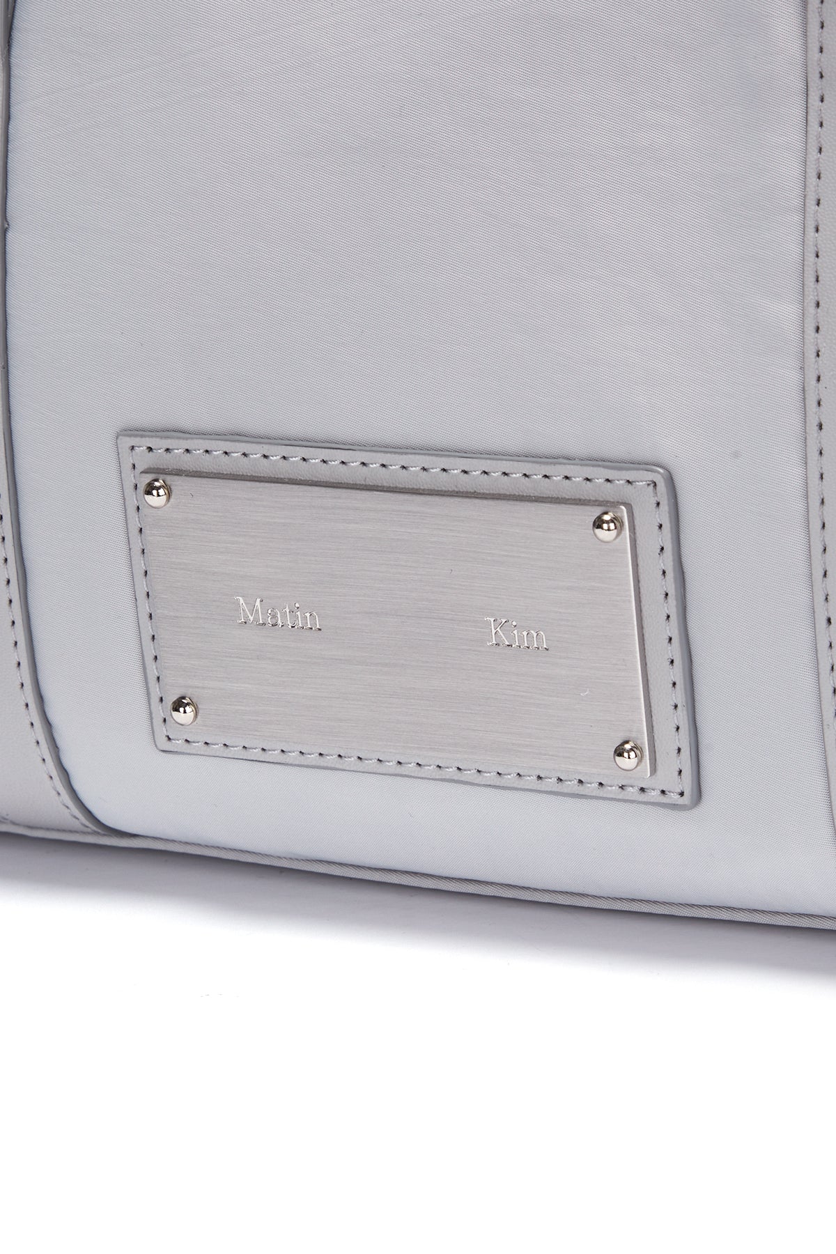 Matin Kim - Sporty Tote Bag (Light Grey) product image 3 | TRAB K-Fashion Australia