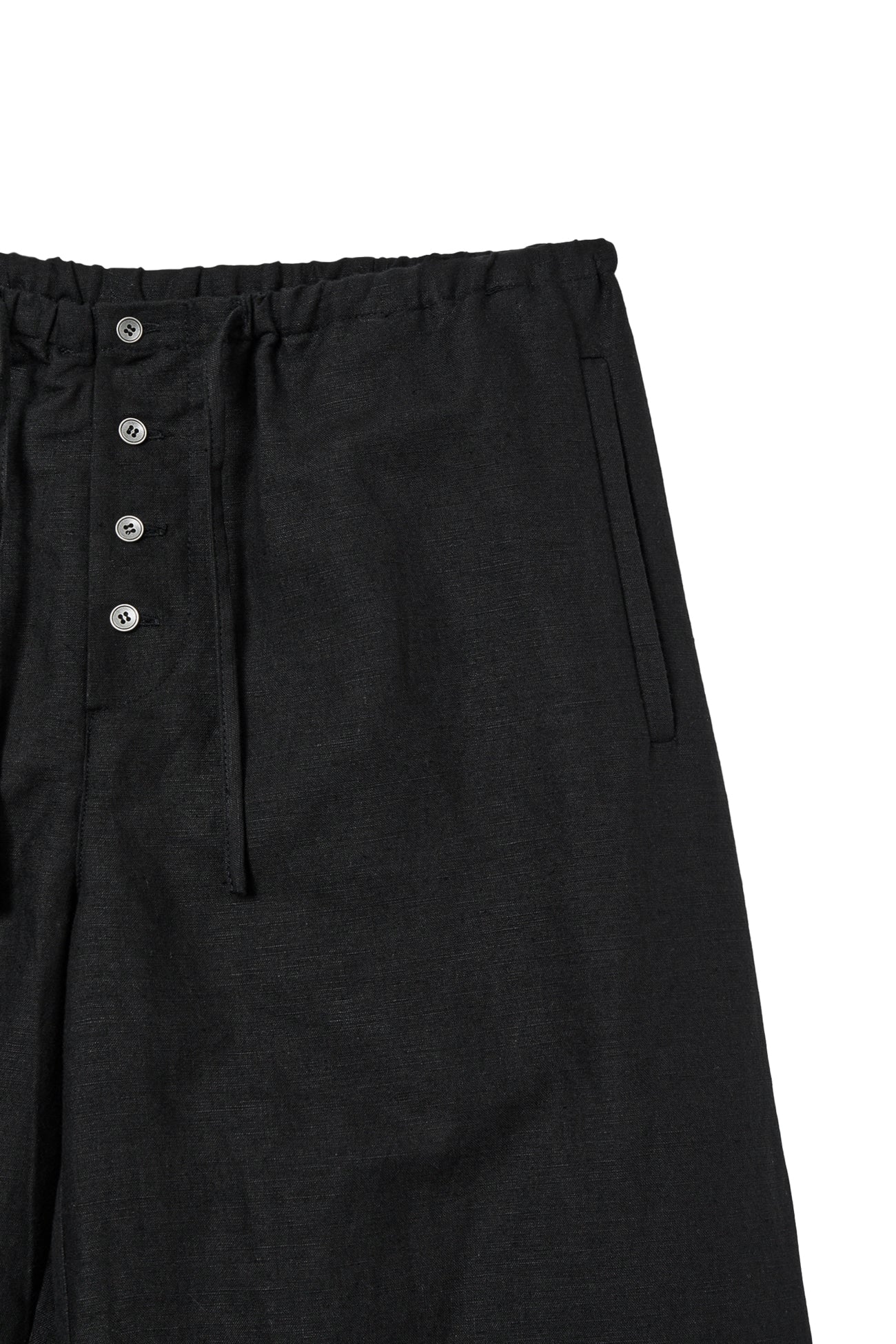 Deinet - Side Button Wide Pants (Black) product image 13 | TRAB K-Fashion Australia