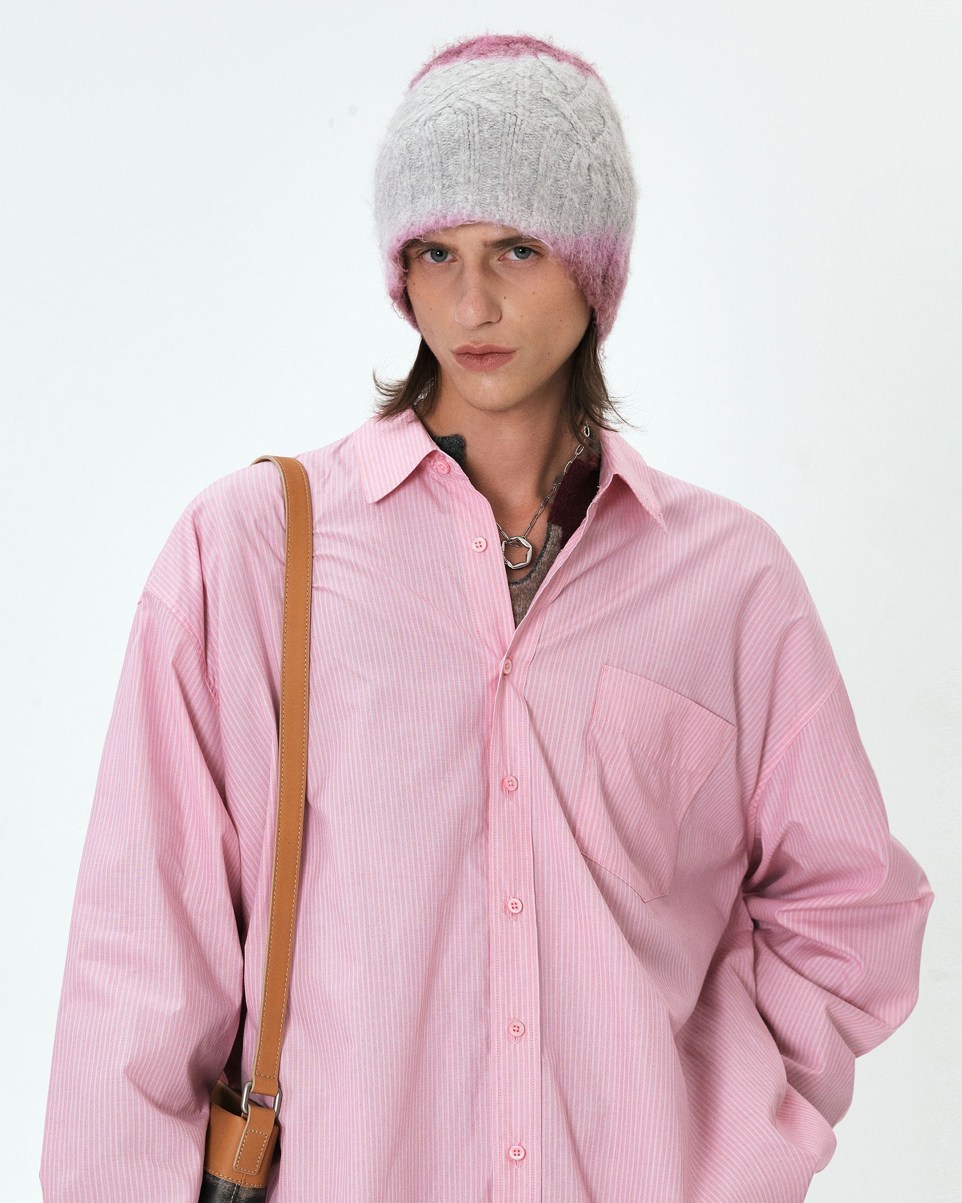 Ader Error - Artu shirt (Pink) product image 2 | TRAB K-Fashion Australia