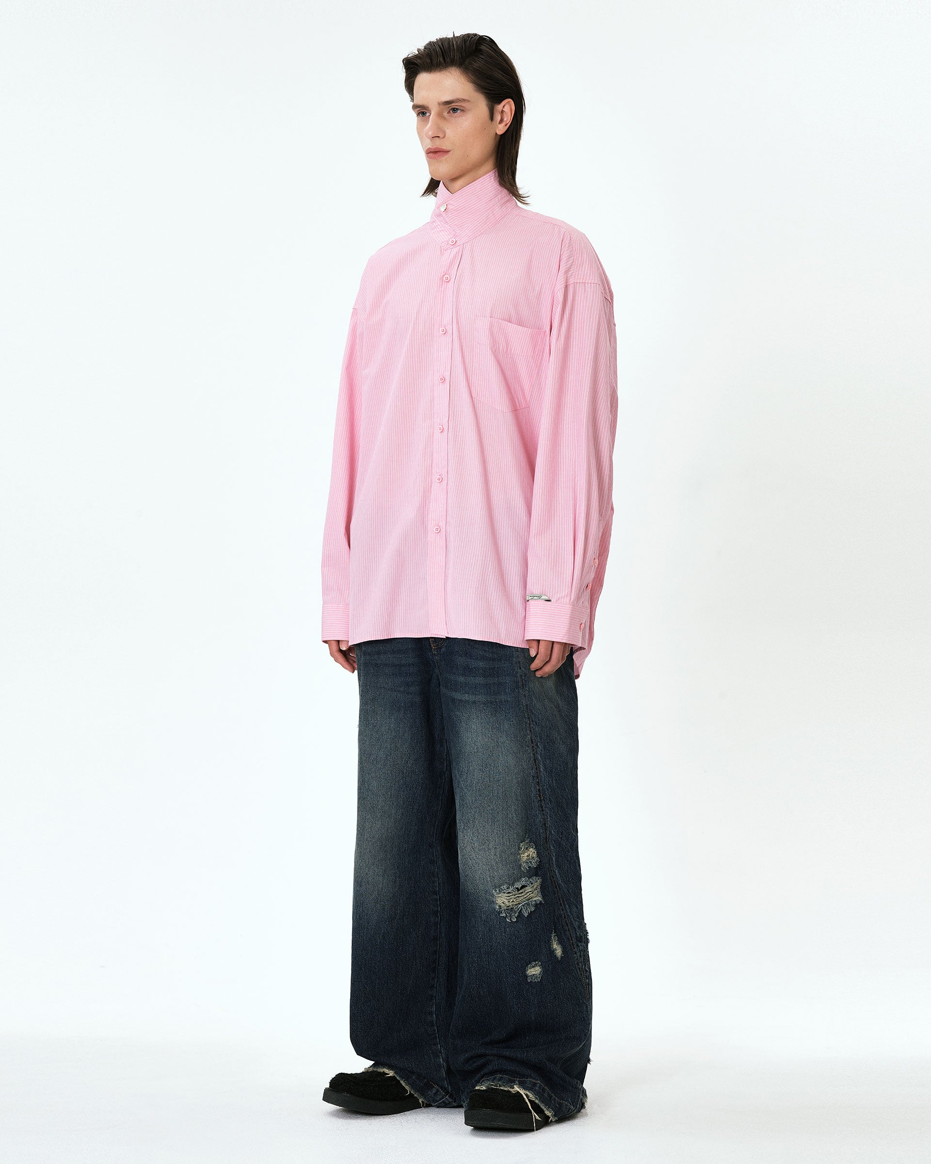Ader Error - Artu shirt (Pink) product image 5 | TRAB K-Fashion Australia