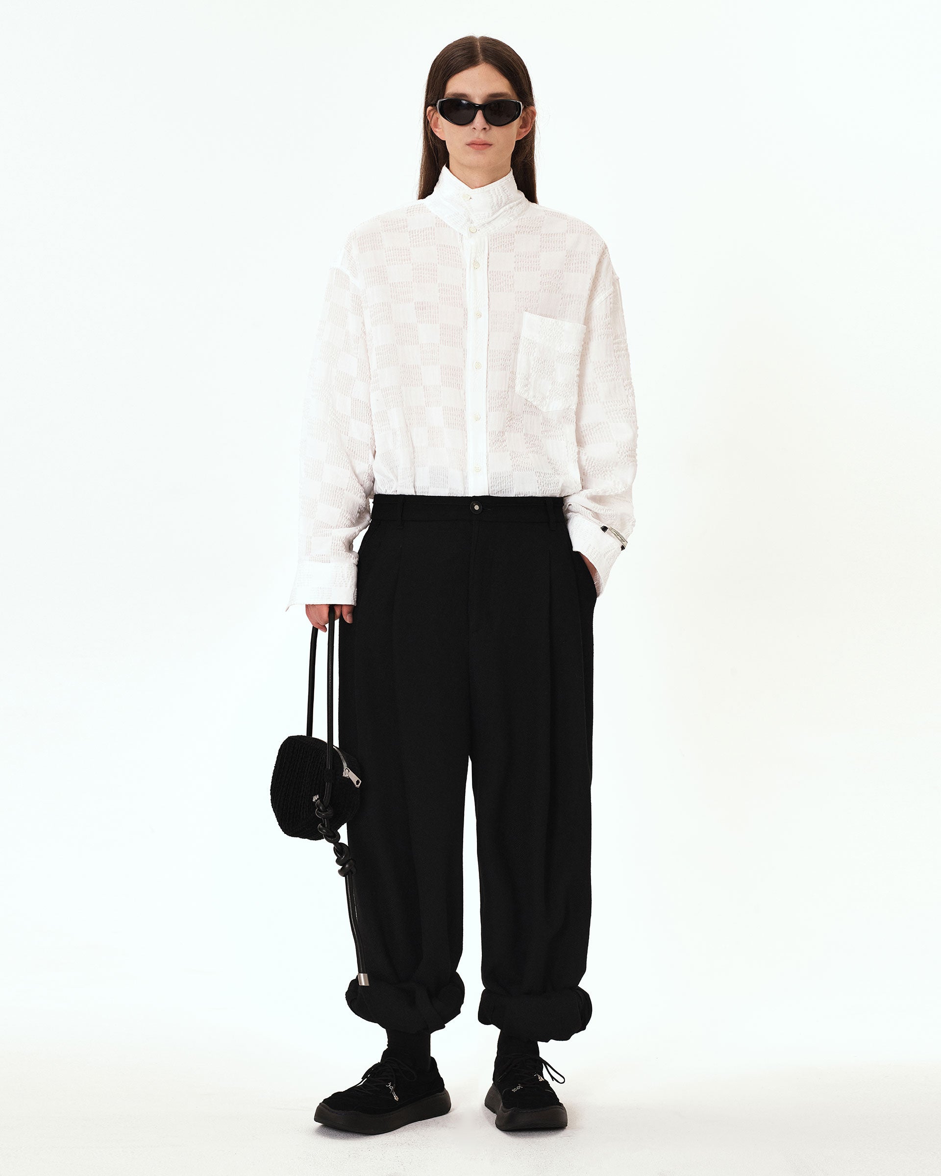 Ader Error - Reav shirt (White) product image 1 | TRAB K-Fashion Australia