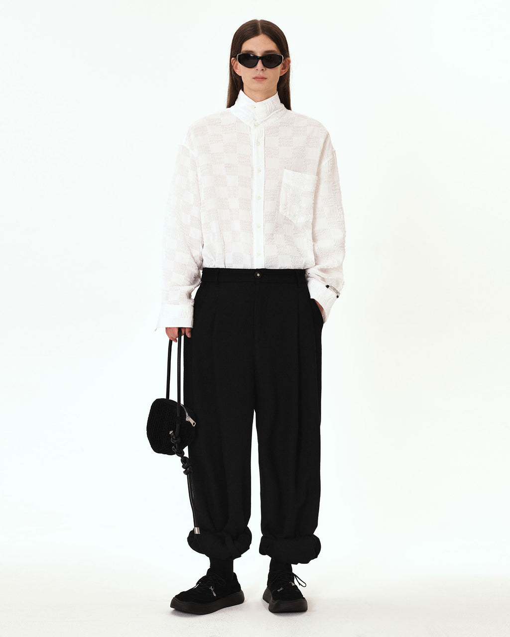 Ader Error - Reav shirt (White) product image 1 | TRAB K-Fashion Australia